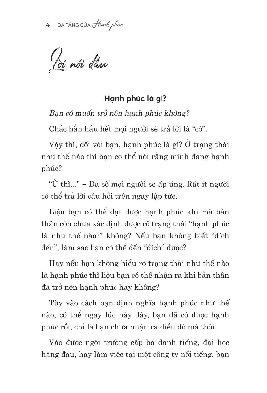 Ba Tầng Của Hạnh Phúc - Giải Mã Dưới Góc Nhìn Khoa Học - Ảnh 3