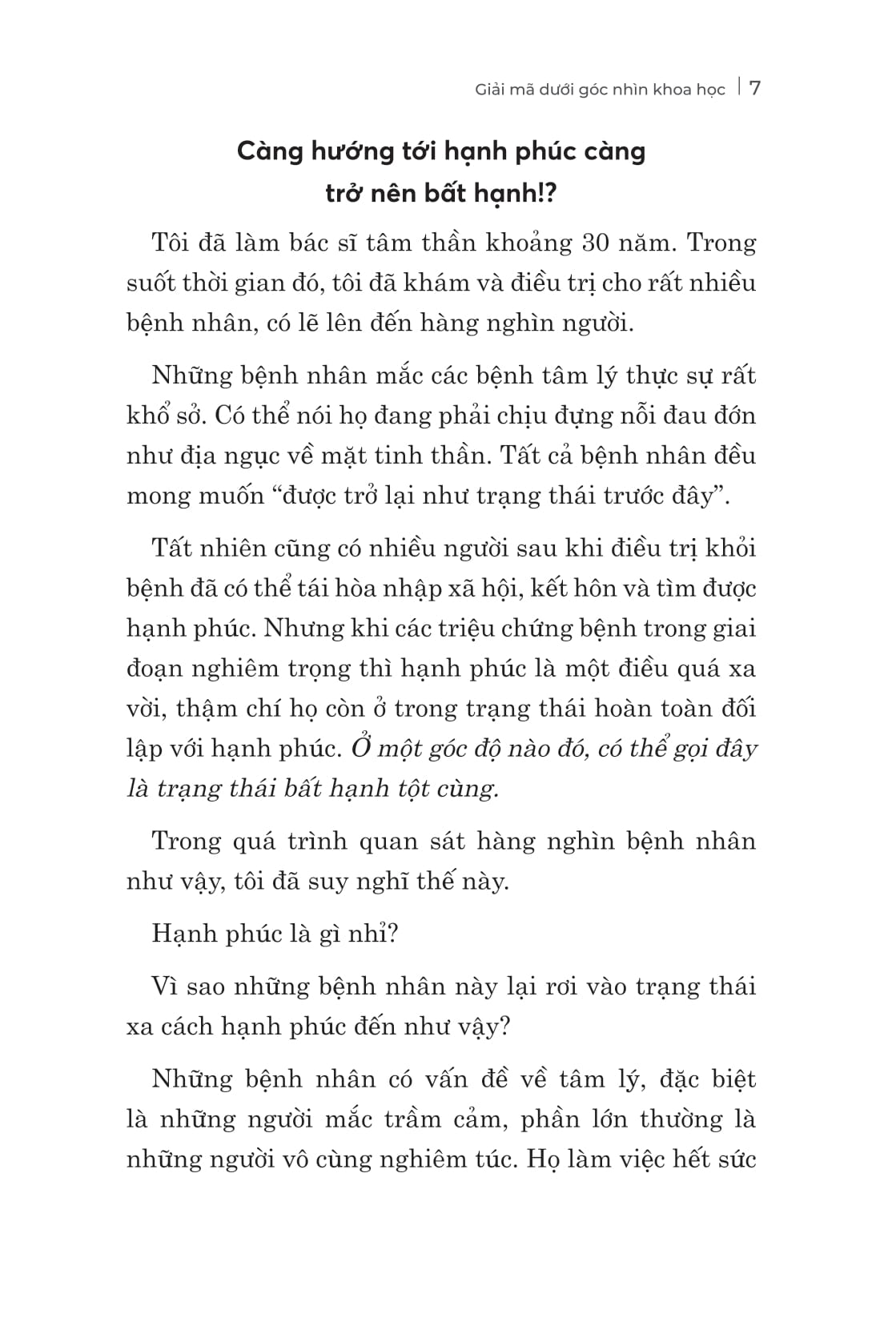 Ba Tầng Của Hạnh Phúc - Giải Mã Dưới Góc Nhìn Khoa Học - Ảnh 6
