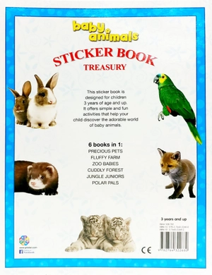 baby animals sticker book treasury - Ảnh 6