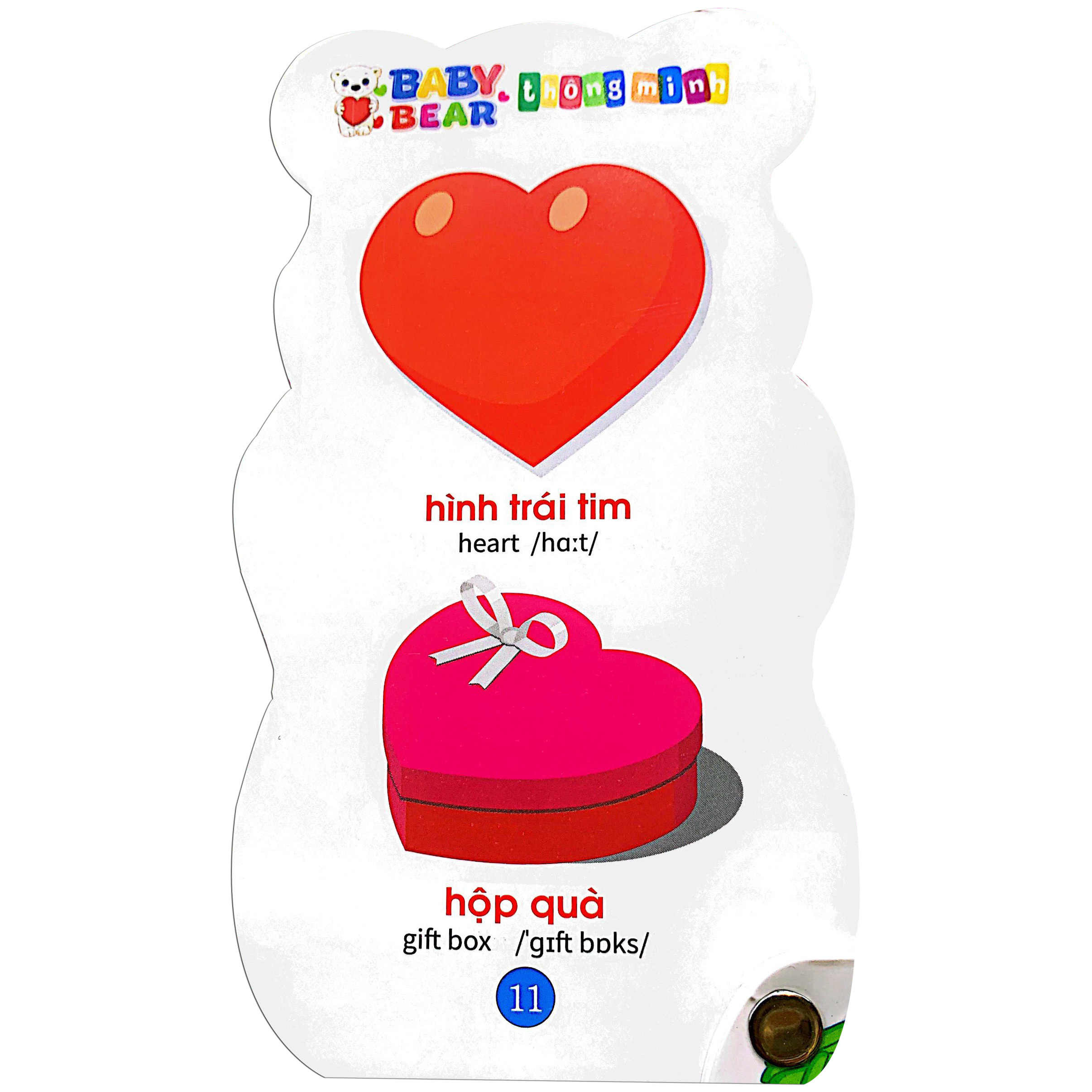 baby bear thông minh dành cho trẻ mầm non - hình dạng và màu sắc - Ảnh 6