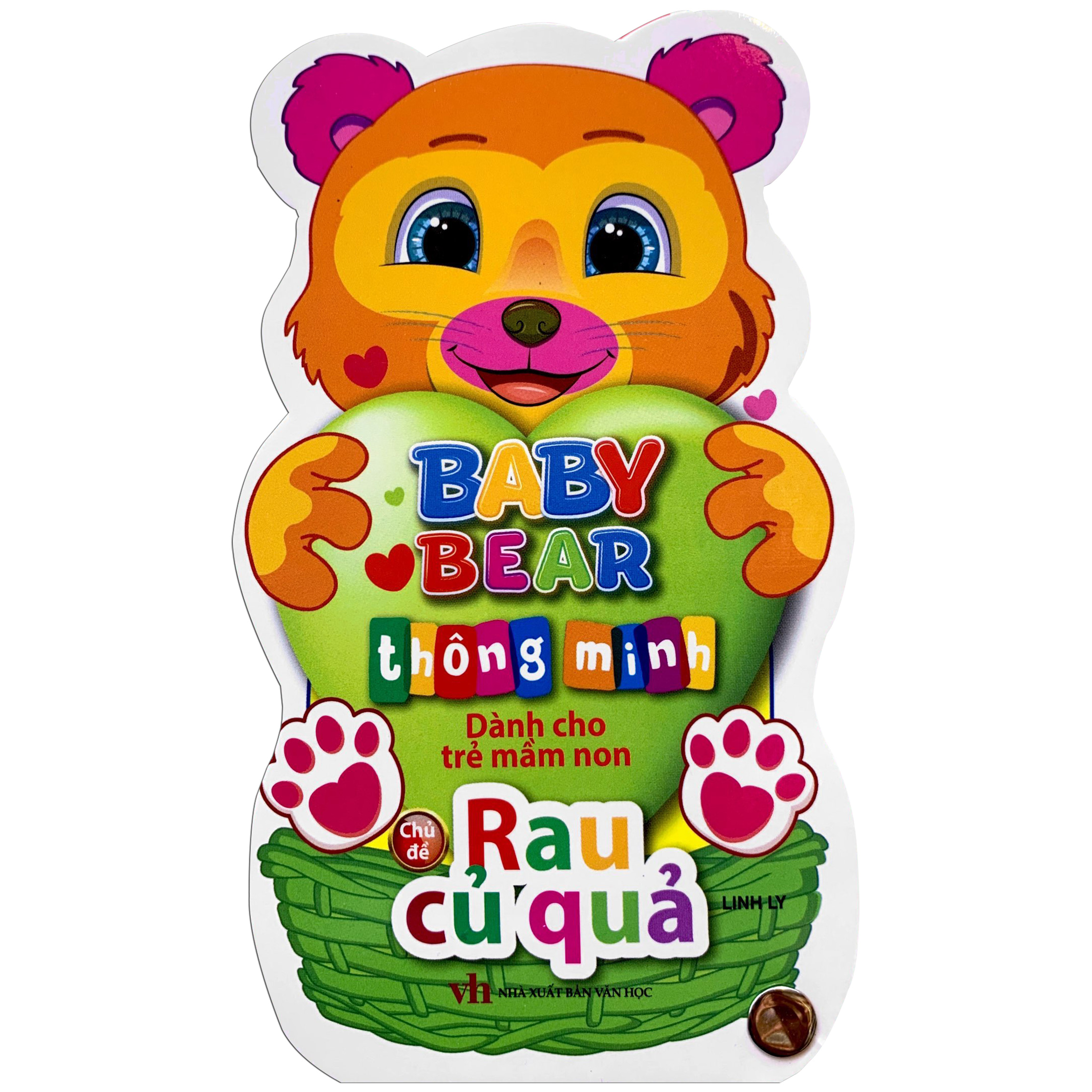 baby bear thông minh dành cho trẻ mầm non - rau củ quả - Ảnh 2