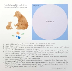 baby handprint set - Ảnh 3