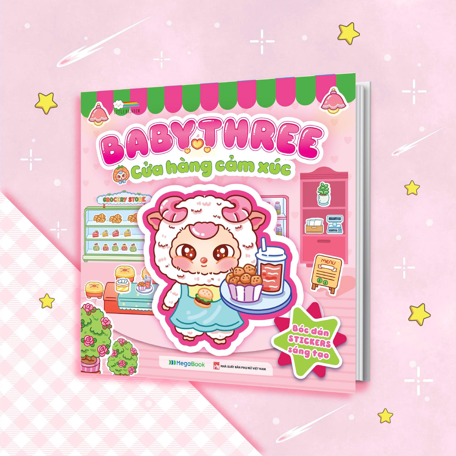 Baby Three - Cửa Hàng Cảm Xúc - Bóc Dán Stickers Sáng Tạo