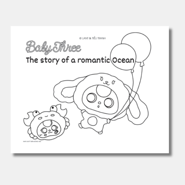 Baby Three Sach To Mau The Story Of A Romantic Ocean - Ảnh 7