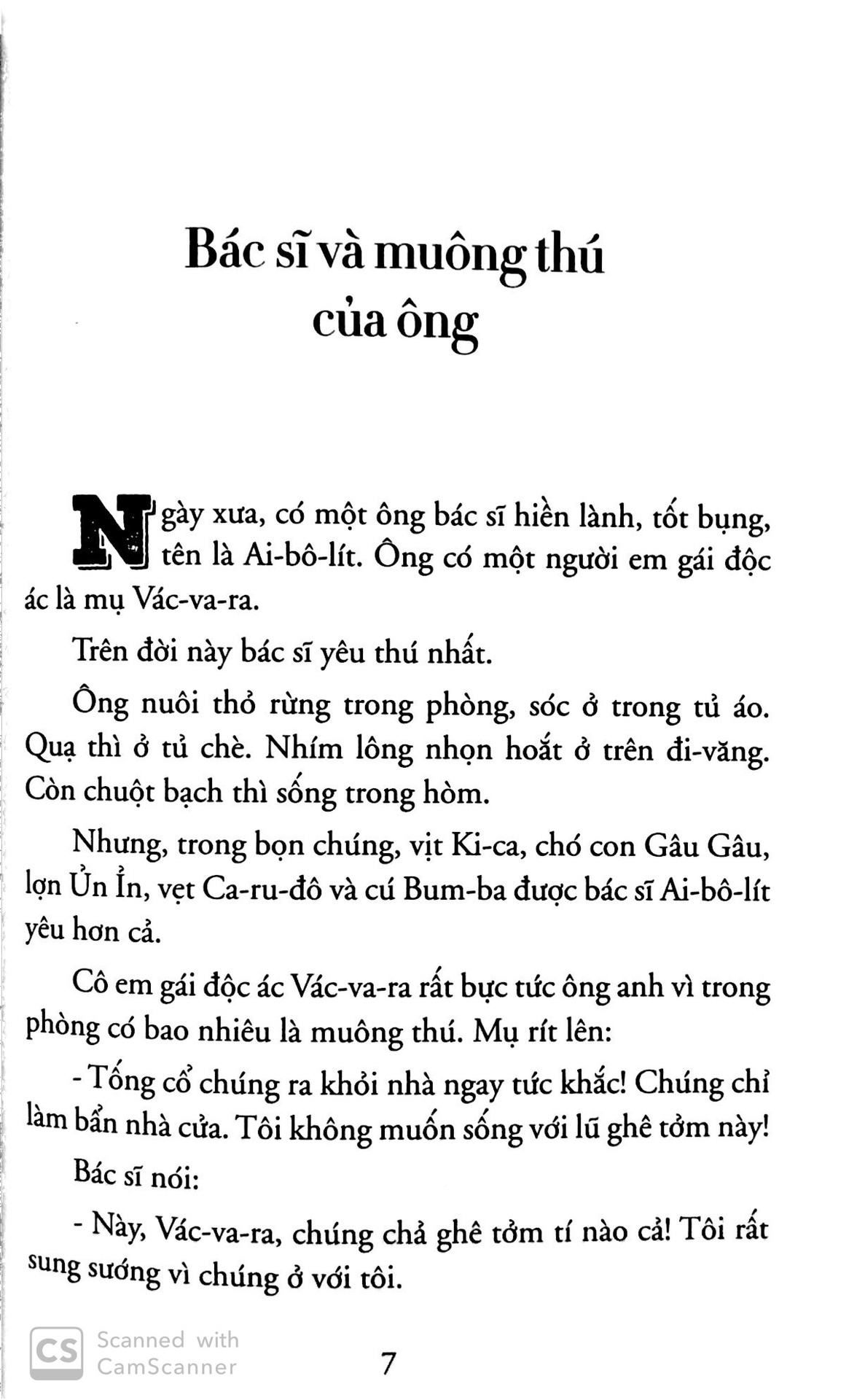 bác sĩ aibôlít (tái bản 2019) - Ảnh 5