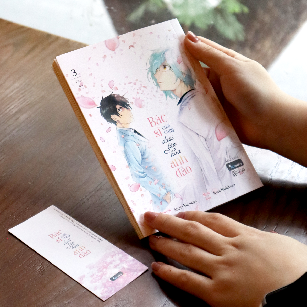 bác sĩ cuối cùng dưới tán hoa anh đào - tập 3 - tặng kèm bookmark - Ảnh 4