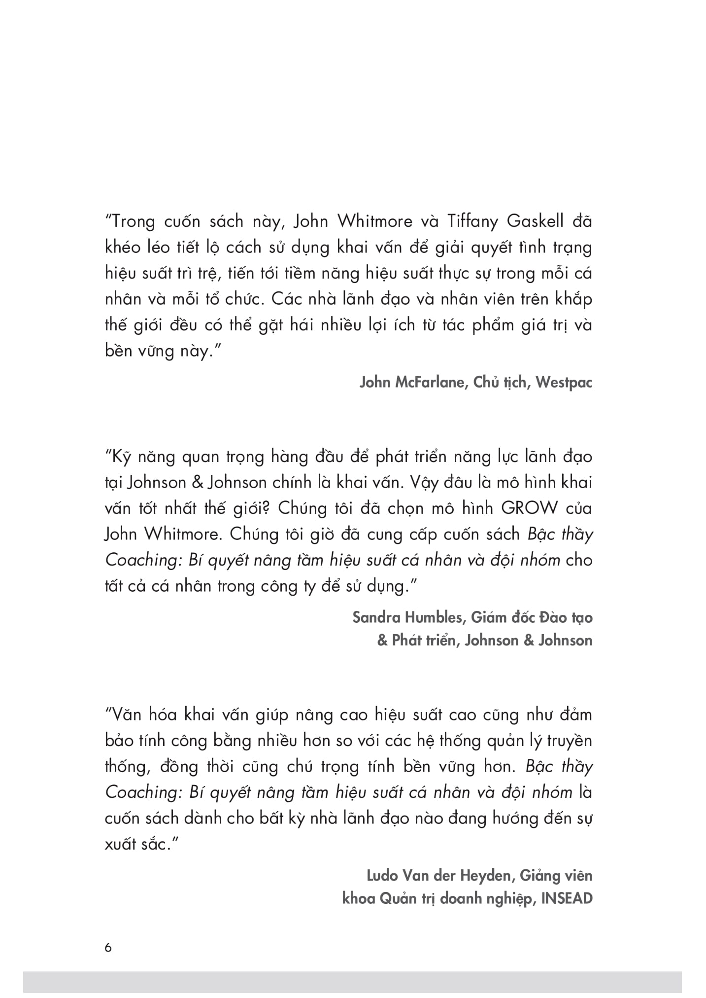 Bậc Thầy Coaching - Bí Quyết Nâng Tầm Hiệu Suất Cá Nhân Và Đội Nhóm - Ảnh 6