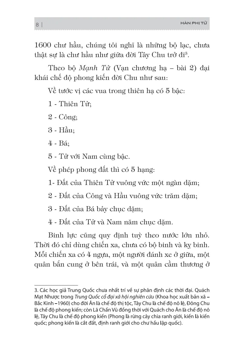 Bách Gia Tranh Minh - Hàn Phi Tử (Tái Bản 2026) - Ảnh 6