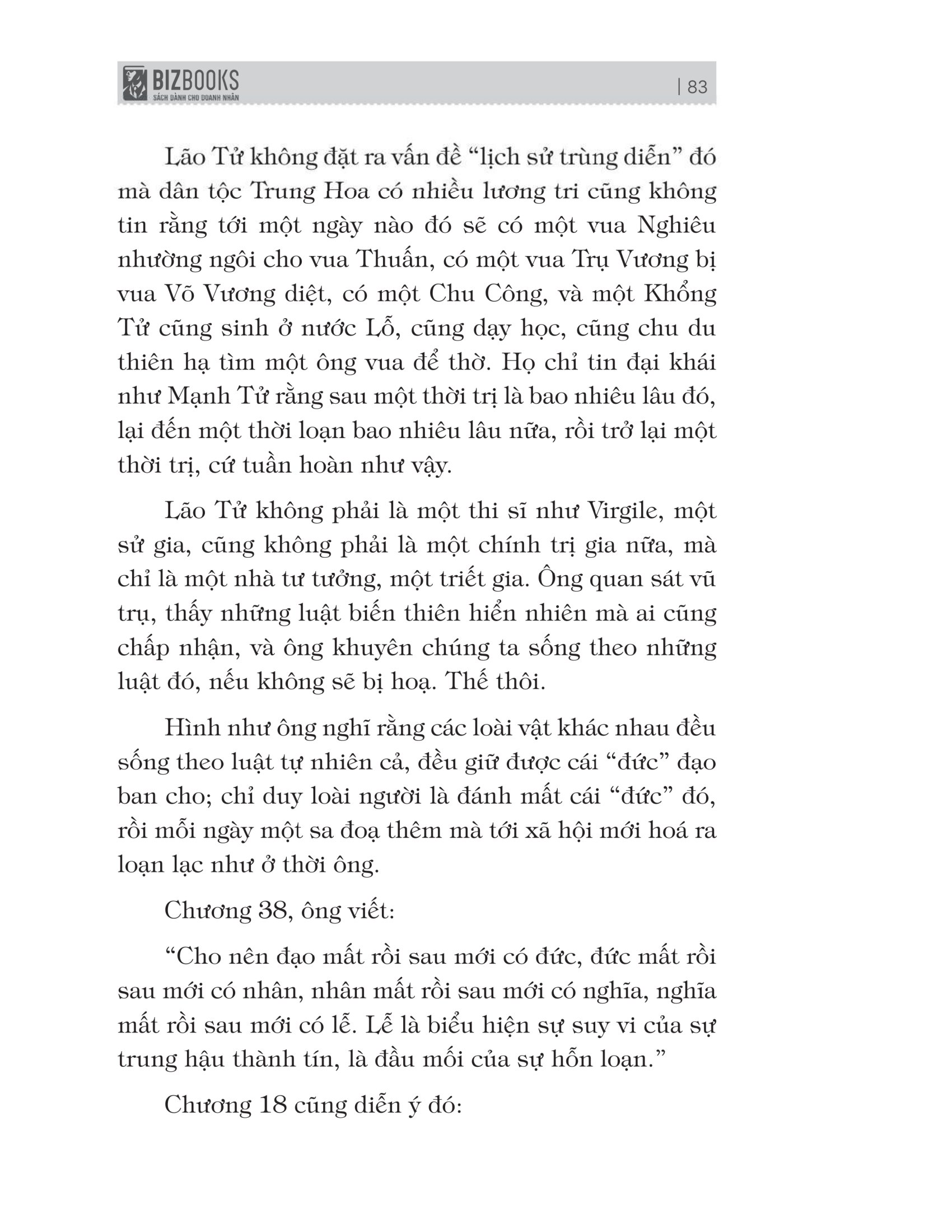 bách gia tranh minh - lão tử đạo đức kinh - Ảnh 2