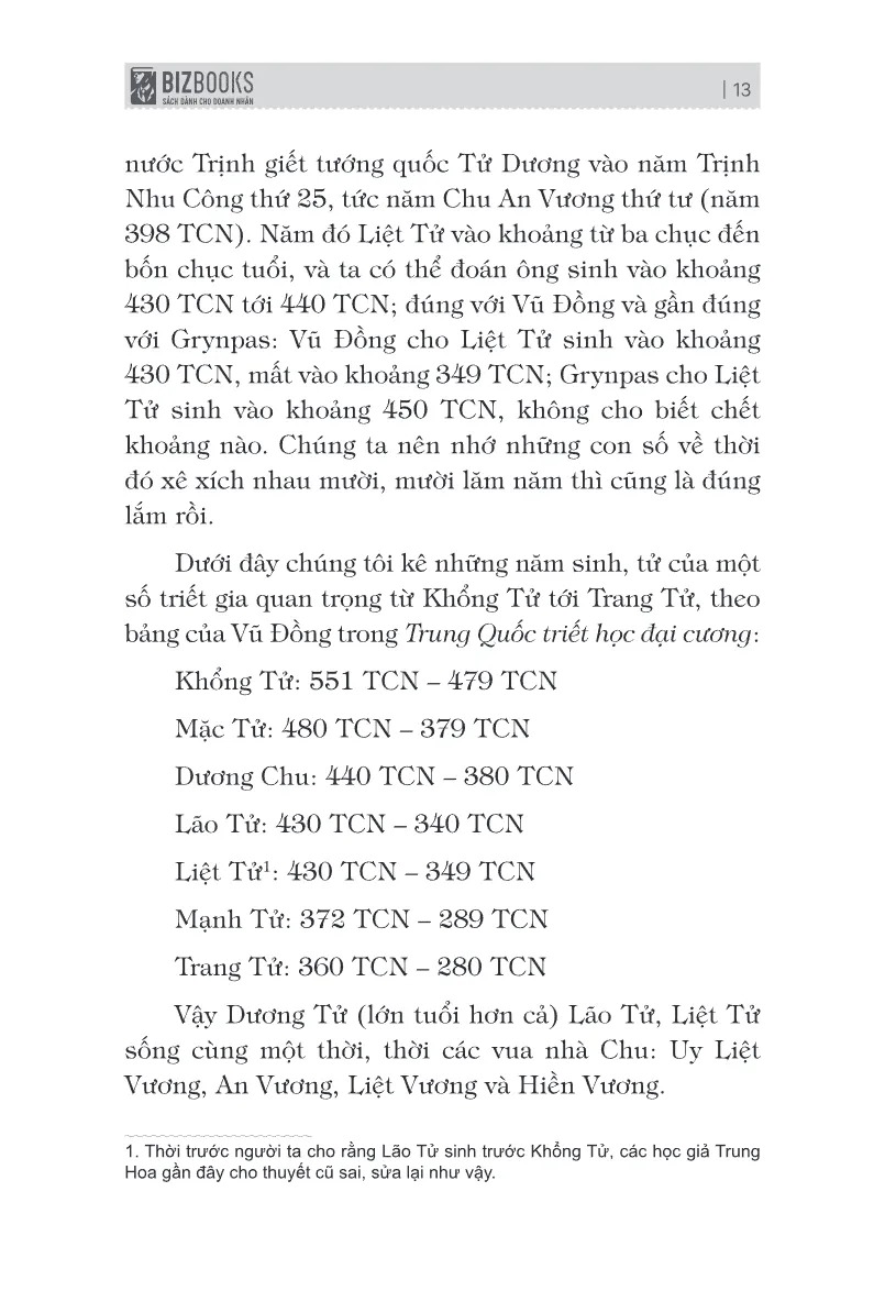 Bách Gia Tranh Minh - Liệt Tử Và Dương Tử (Tái Bản 2026) - Ảnh 10
