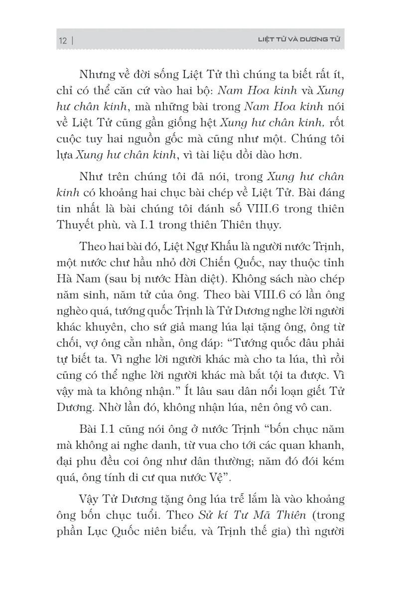 Bách Gia Tranh Minh - Liệt Tử Và Dương Tử (Tái Bản 2026) - Ảnh 9