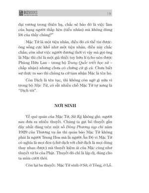 bách gia tranh minh - mặc tử và biệt mặc (tái bản 2024) - Ảnh 5