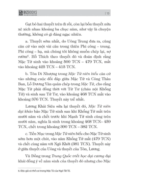 bách gia tranh minh - mặc tử và biệt mặc (tái bản 2024) - Ảnh 9