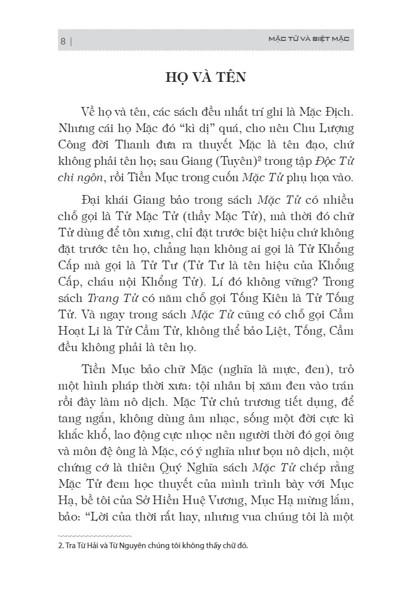 Bách Gia Tranh Minh - Mặc Tử Và Biệt Mặc (Tái Bản 2026) - Ảnh 7
