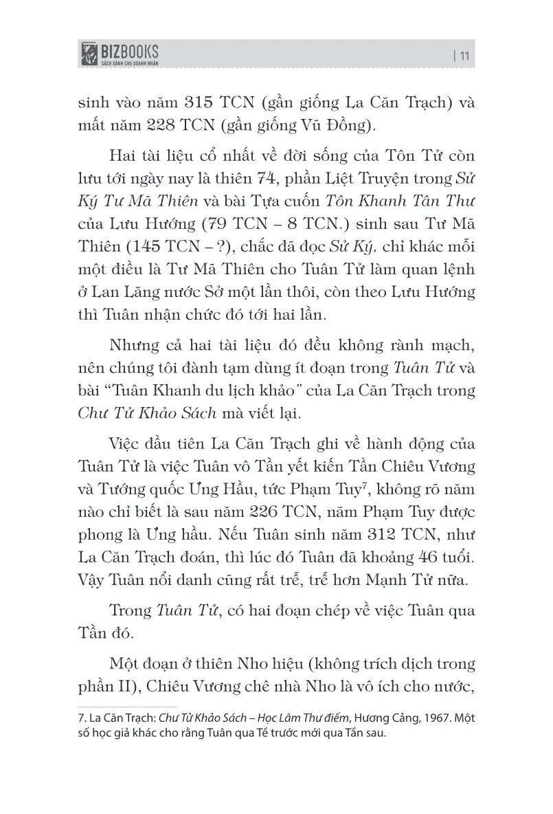 Bách Gia Tranh Minh - Tuân Tử (Tái Bản 2026) - Ảnh 10