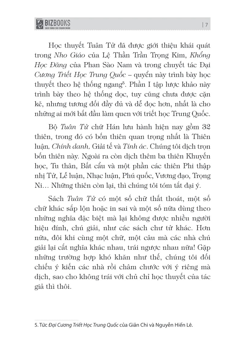 Bách Gia Tranh Minh - Tuân Tử (Tái Bản 2026) - Ảnh 6