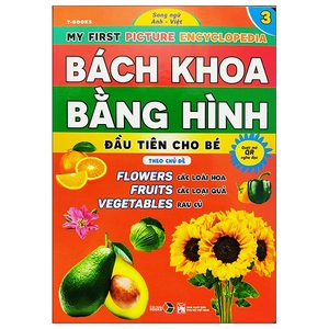 bách khoa bằng hình đầu tiên cho bé 3 - chủ đề các loài hoa, loại củ, rau củ - Ảnh 2