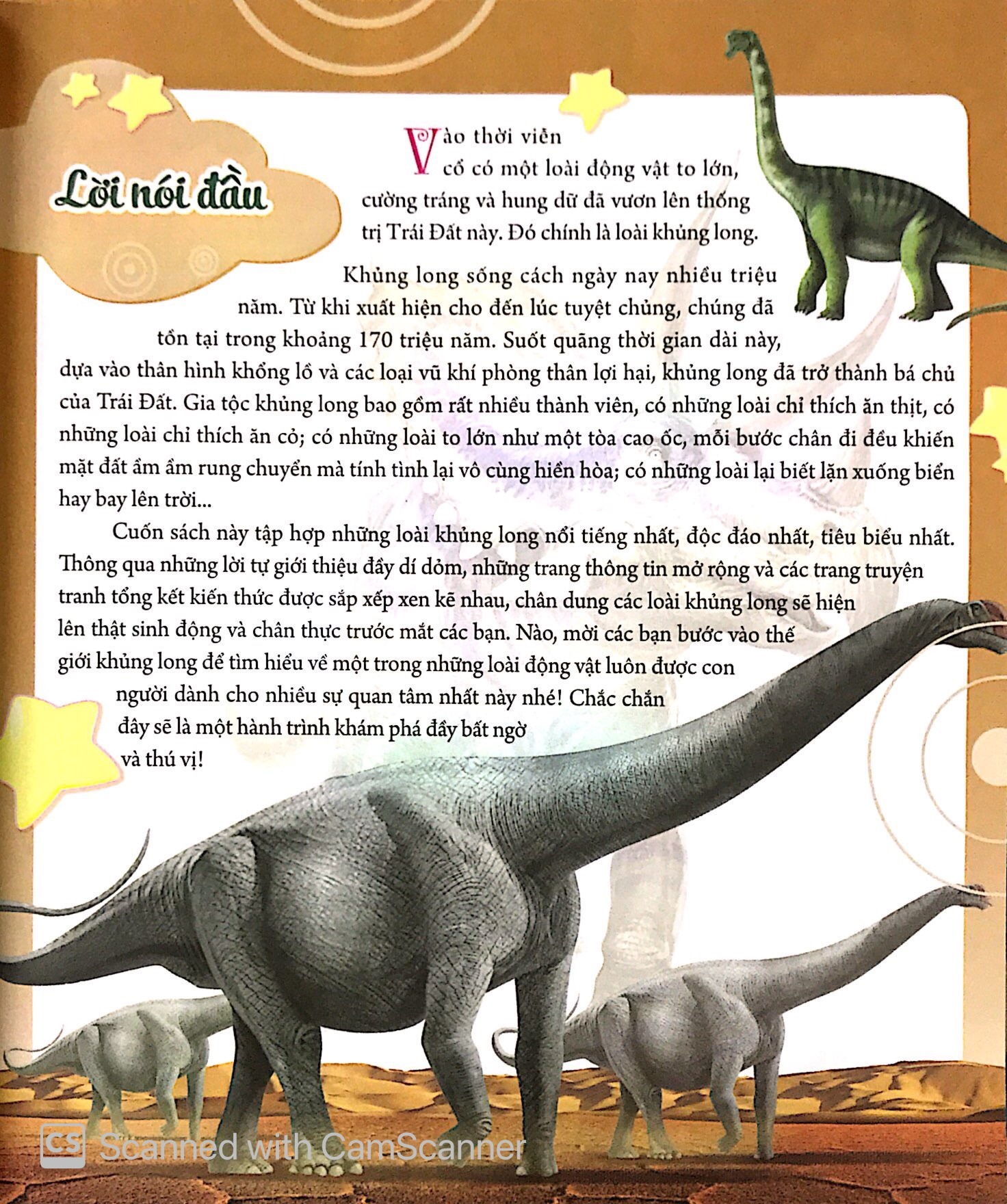 Bách Khoa Động Vật Dành Cho Trẻ Nhỏ - Khủng Long (Tái Bản 2025) - Ảnh 2