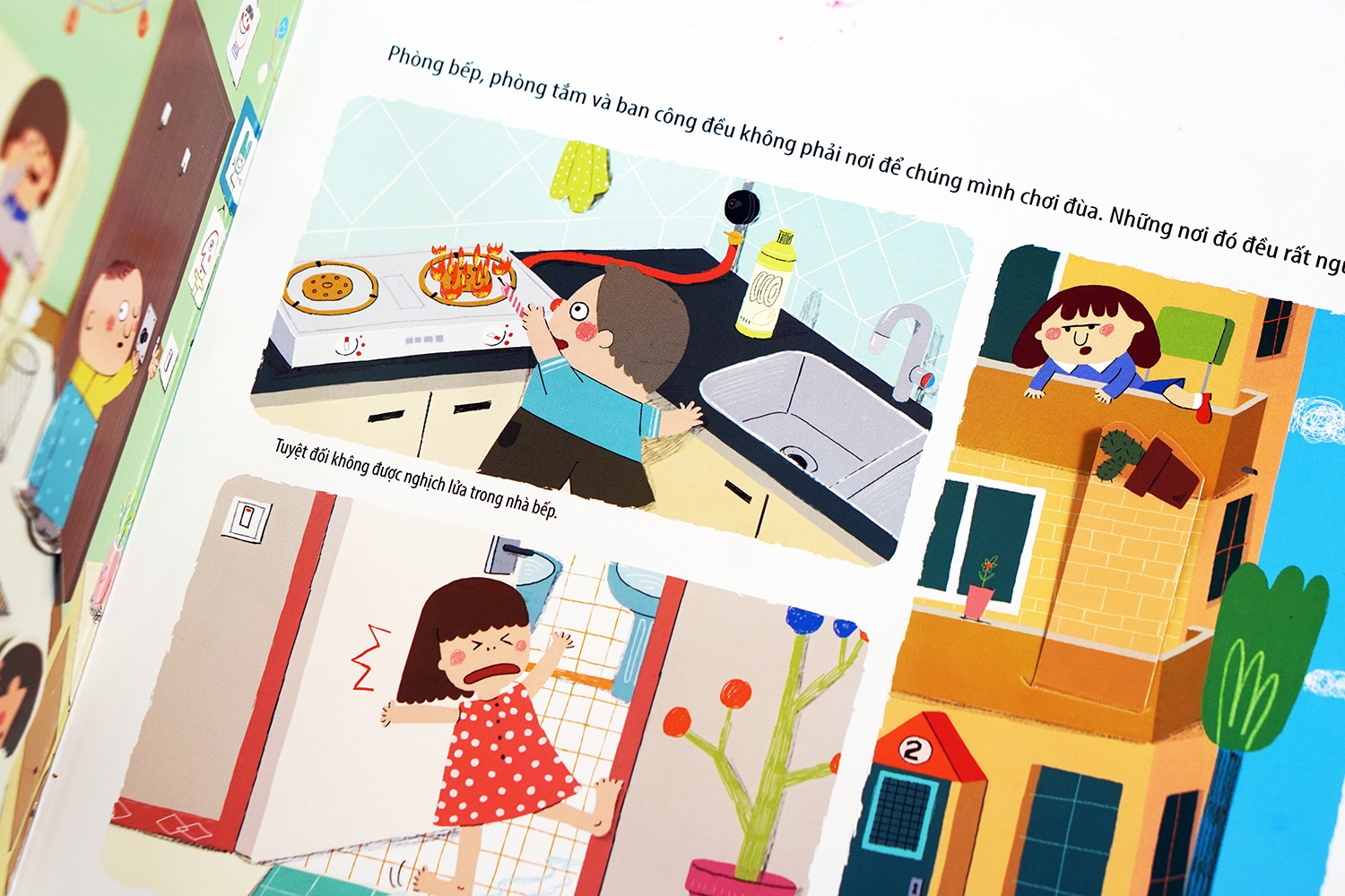 bách khoa kỹ năng sống đa tương tác - 60 bài học an toàn giúp con tự bảo vệ bản thân - Ảnh 11