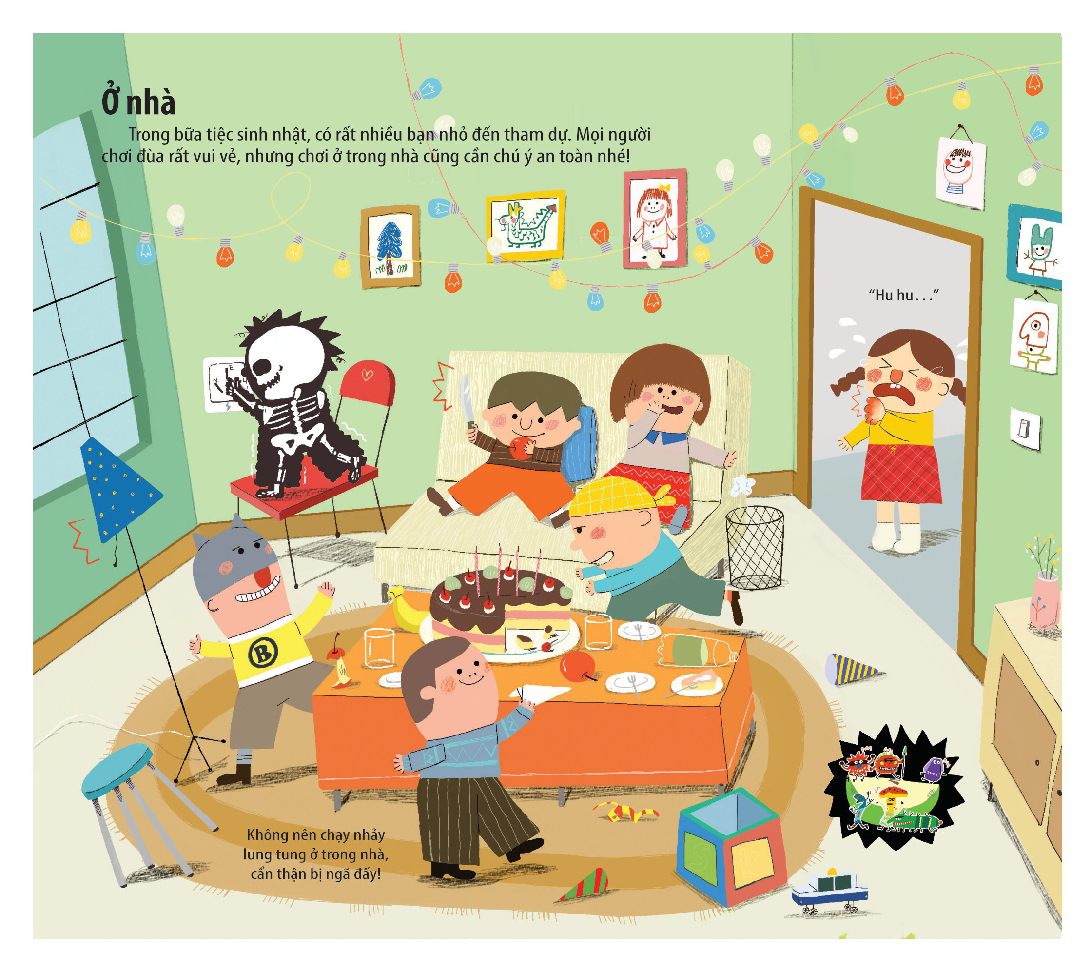bách khoa kỹ năng sống đa tương tác - 60 bài học an toàn giúp con tự bảo vệ bản thân - Ảnh 16
