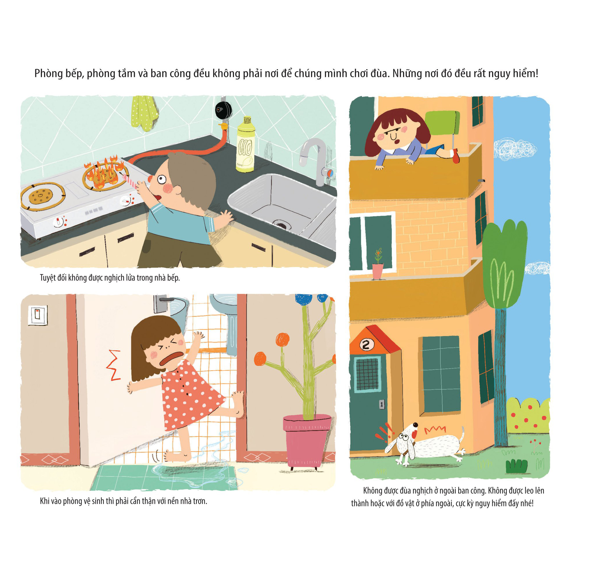 bách khoa kỹ năng sống đa tương tác - 60 bài học an toàn giúp con tự bảo vệ bản thân - Ảnh 17