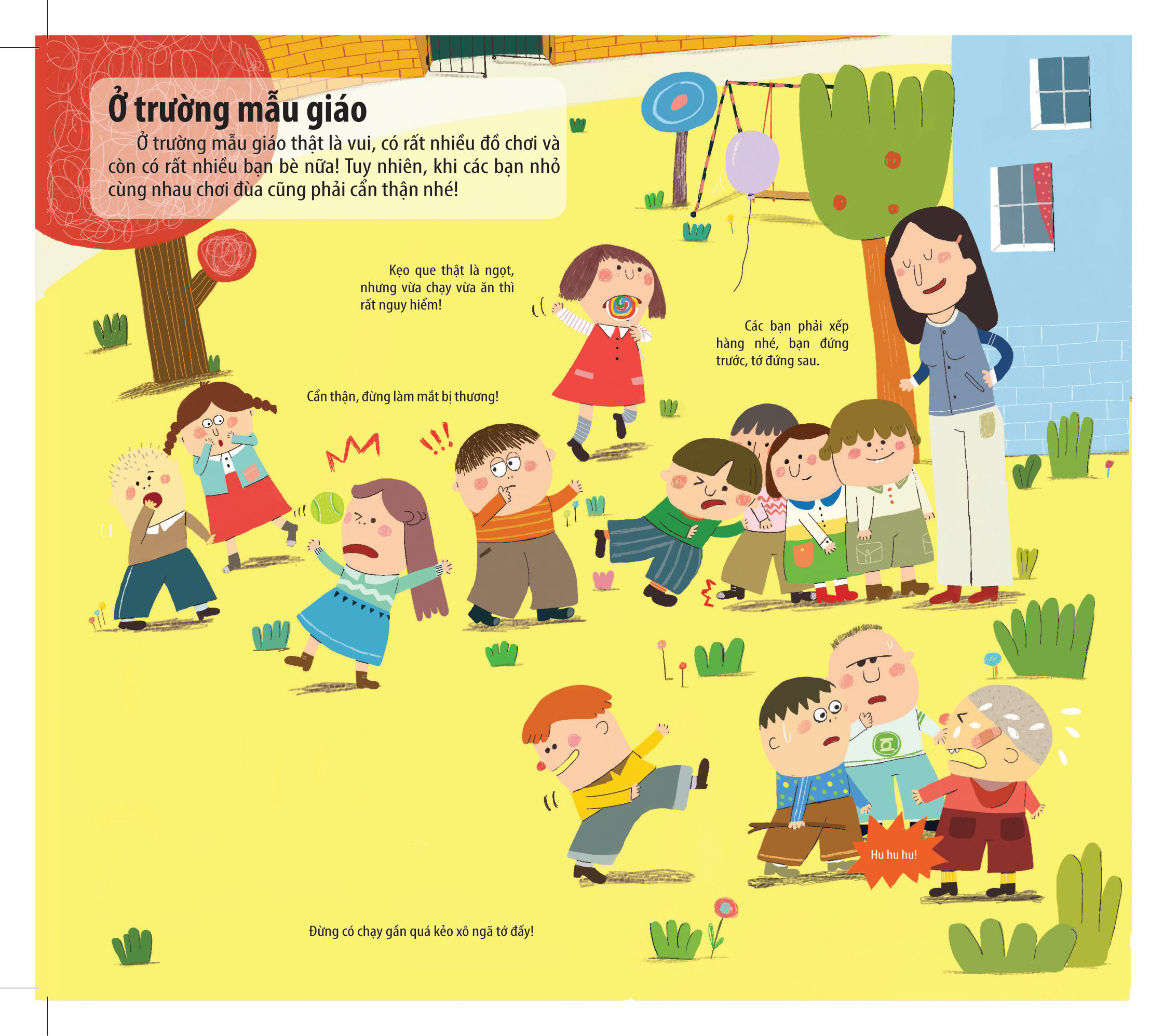 bách khoa kỹ năng sống đa tương tác - 60 bài học an toàn giúp con tự bảo vệ bản thân - Ảnh 18