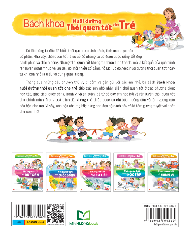 bách khoa nuôi dưỡng thói quen tốt cho trẻ - thói quen tốt trong giao tiếp (tái bản 2022) - Ảnh 12