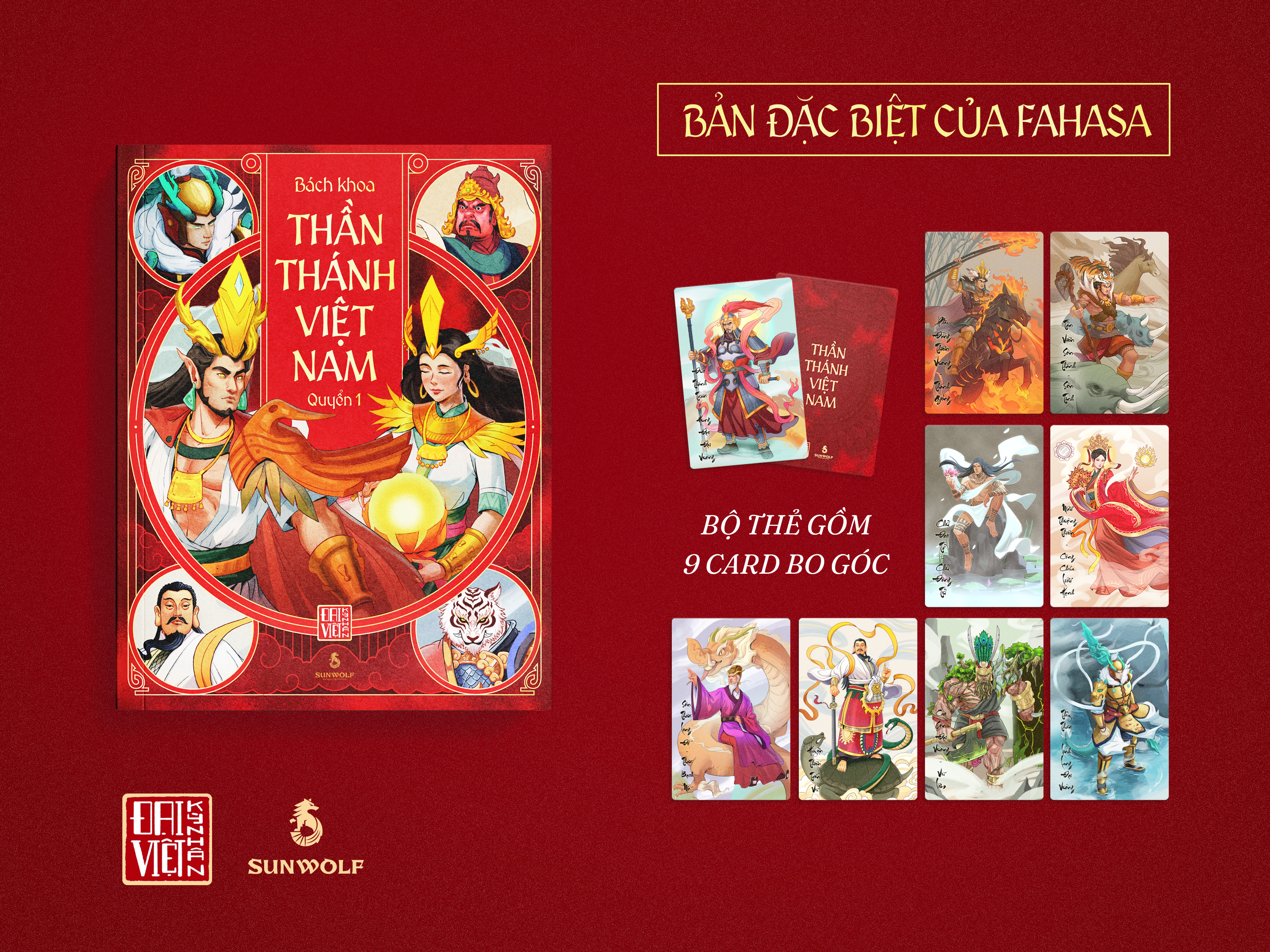 Bách Khoa Thần Thánh Việt Nam - Quyển 1 - Bản Đặc Biệt - Tặng Kèm Set 9 Card Bo Góc - Ảnh 2