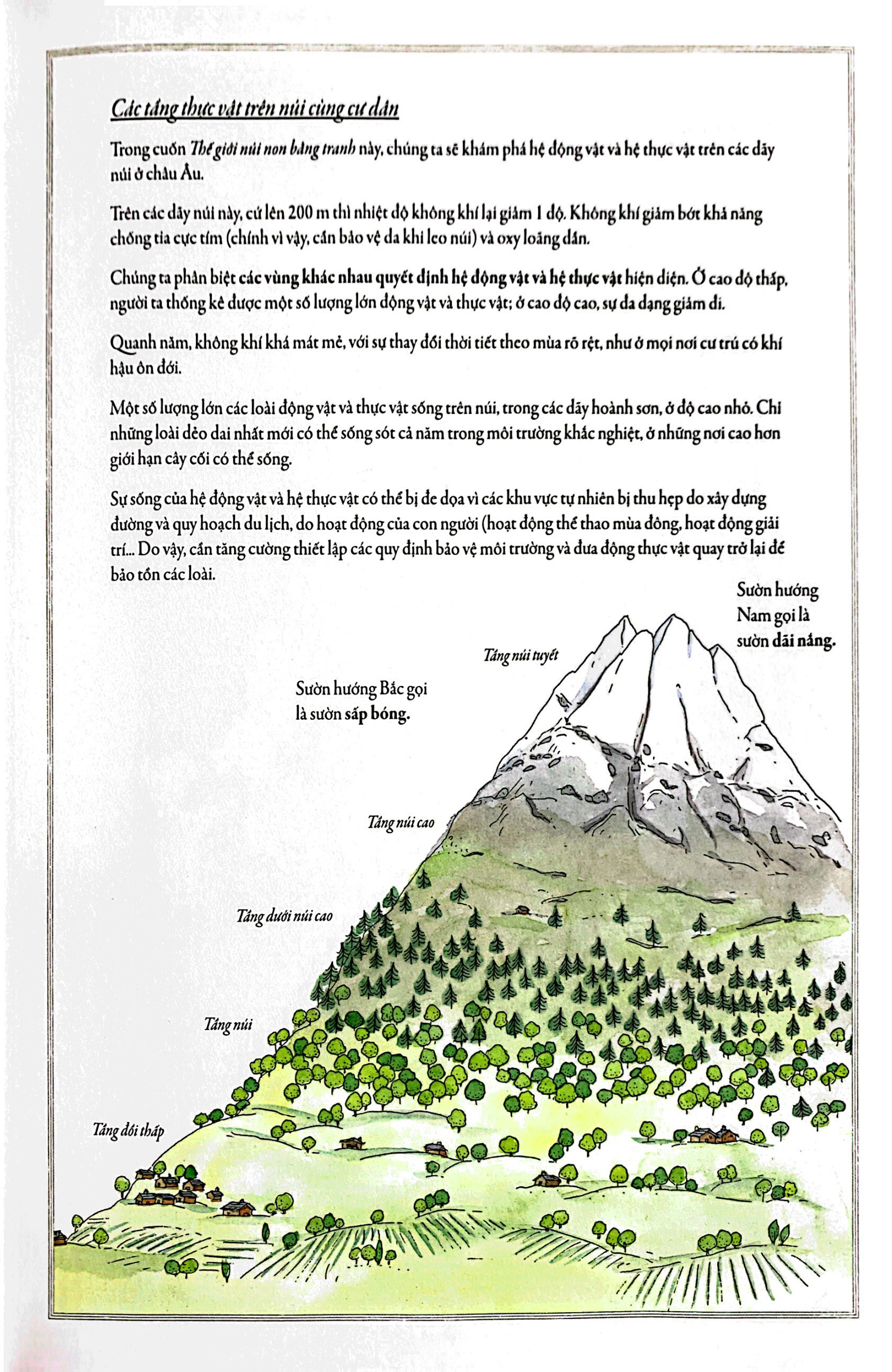 bách khoa thư cho cả nhà - thế giới núi non bằng tranh - Ảnh 6