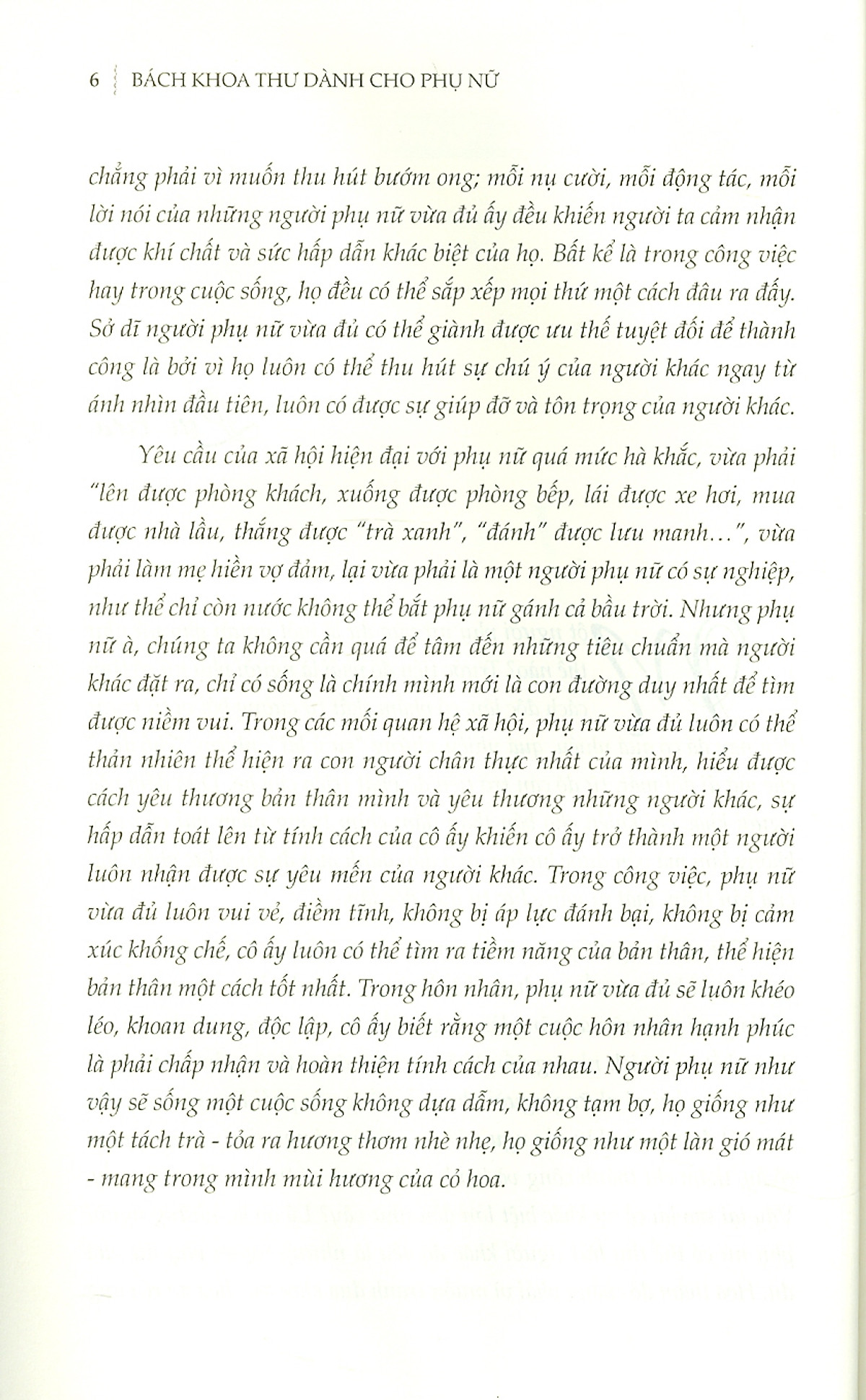 bách khoa thư dành cho phụ nữ - phụ nữ hãy là người vừa đủ - Ảnh 4