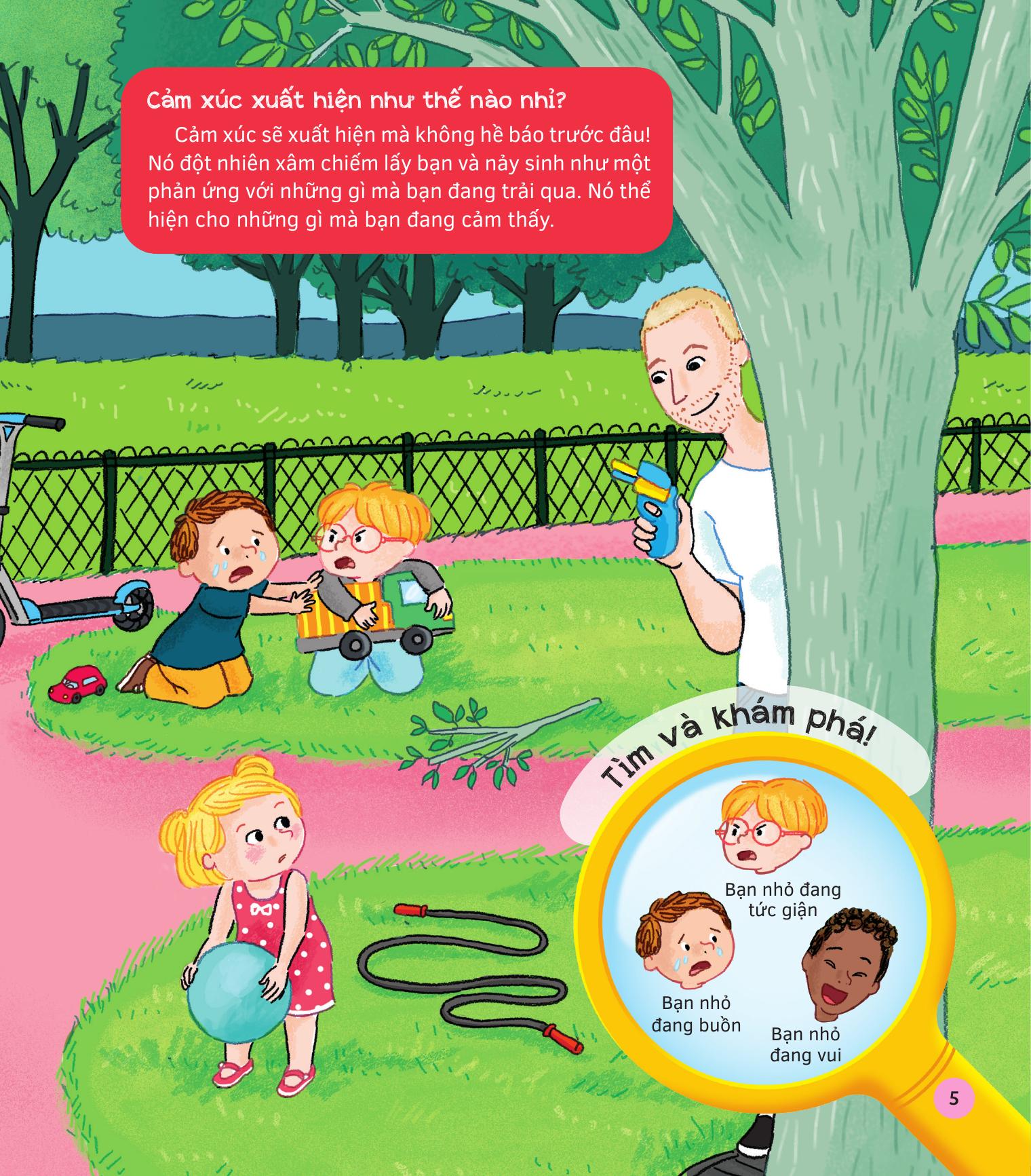 Bách Khoa Thư Đầu Đời Cho Bé - Cảm Xúc - Ảnh 7