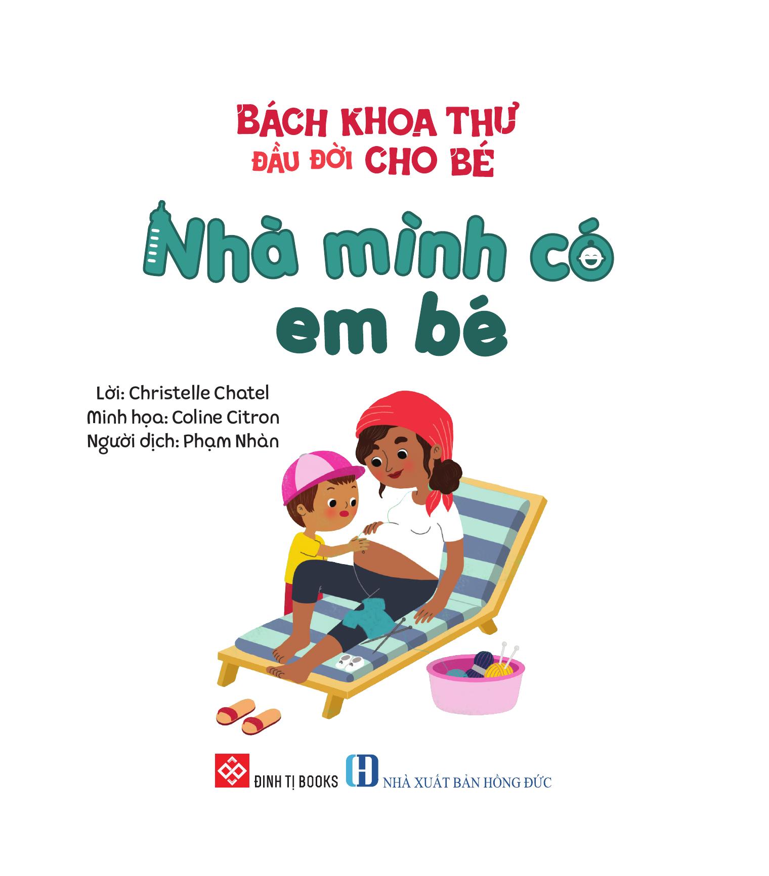 Bách Khoa Thư Đầu Đời Cho Bé - Nhà Mình Có Em Bé - Ảnh 5