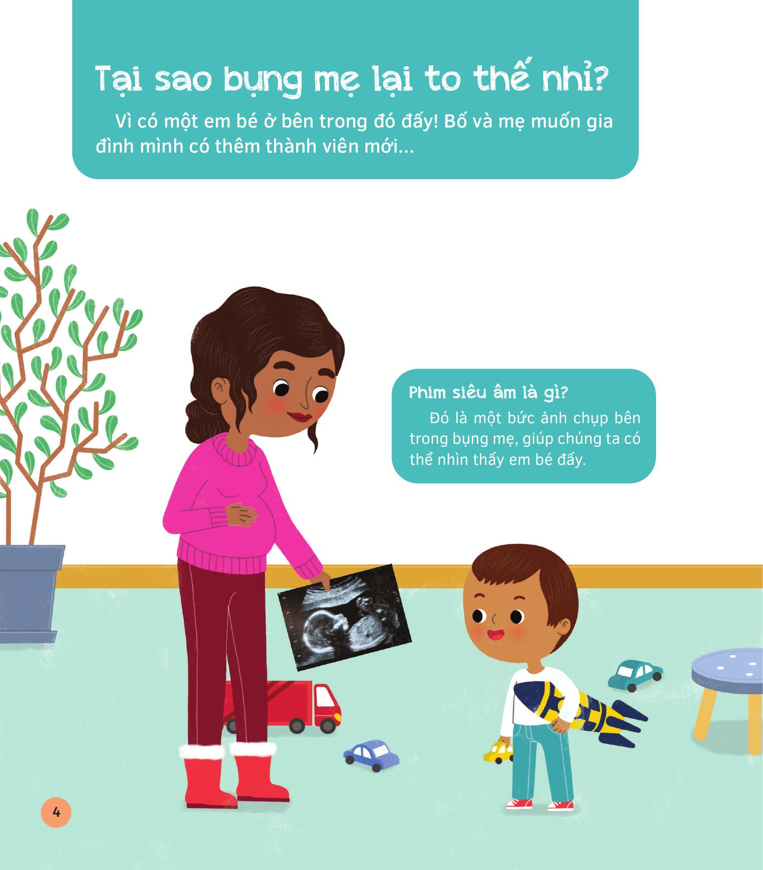 Bách Khoa Thư Đầu Đời Cho Bé - Nhà Mình Có Em Bé - Ảnh 6