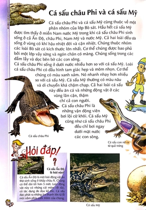 bách khoa thư kỳ diệu cho trẻ em - bò sát và lưỡng cư - Ảnh 5