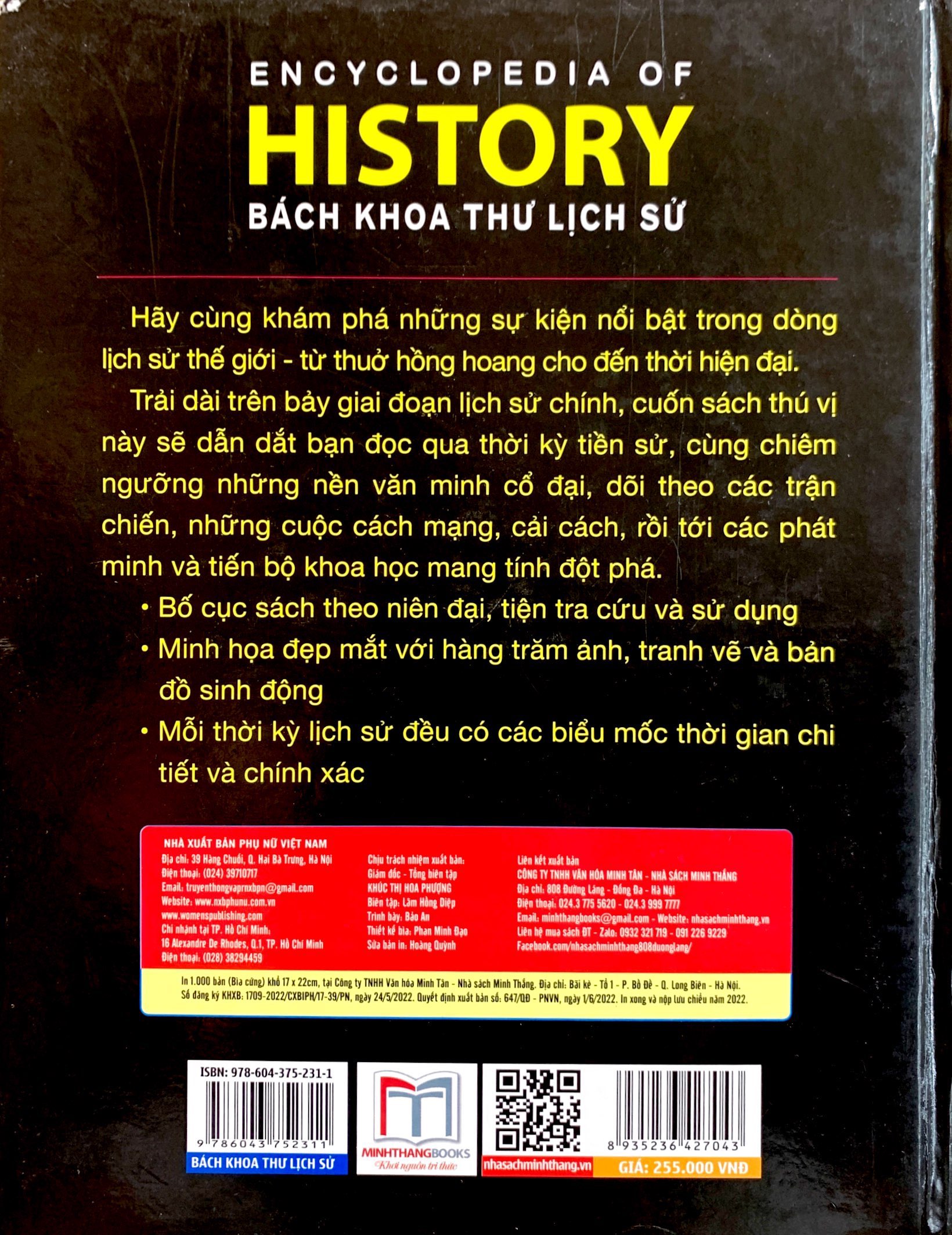 bách khoa thư lịch sử - từ tiền sử đến thời đại - bìa cứng (tái bản) - Ảnh 7