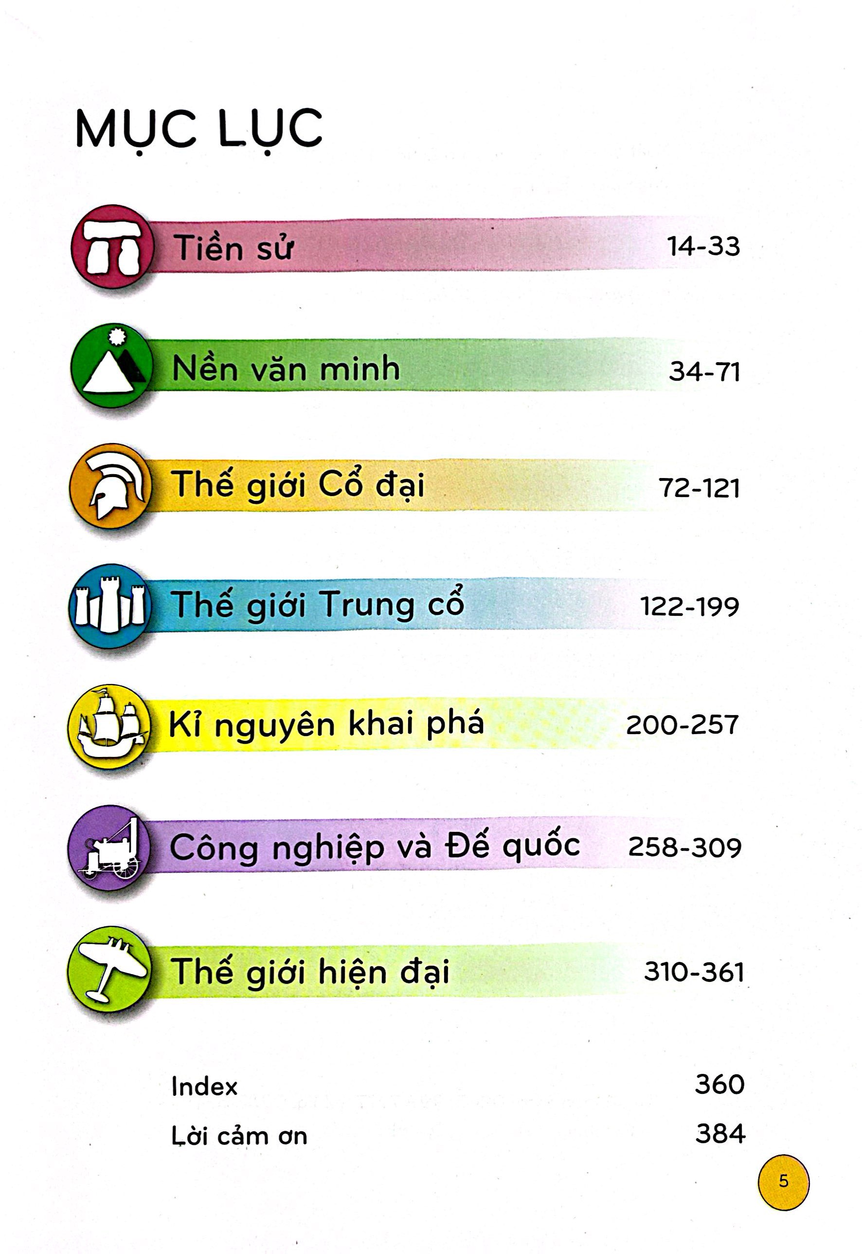 bách khoa thư lịch sử - từ tiền sử đến thời hiện đại (tái bản) - Ảnh 3