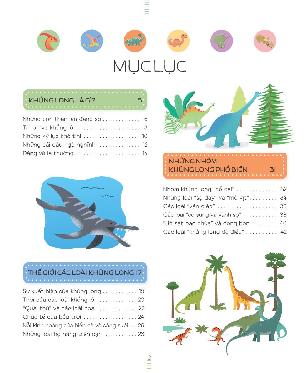 bách khoa thư tiểu học larousse - khủng long - Ảnh 3