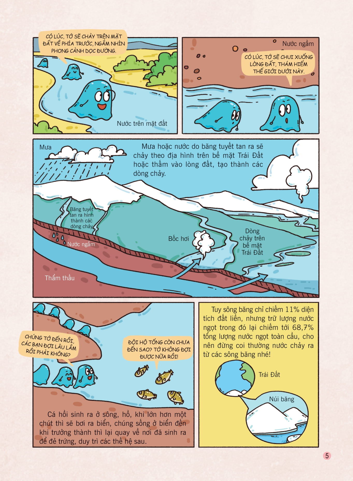 bách khoa thư về các hiện tượng tự nhiên - vòng tuần hoàn của nước - Ảnh 6