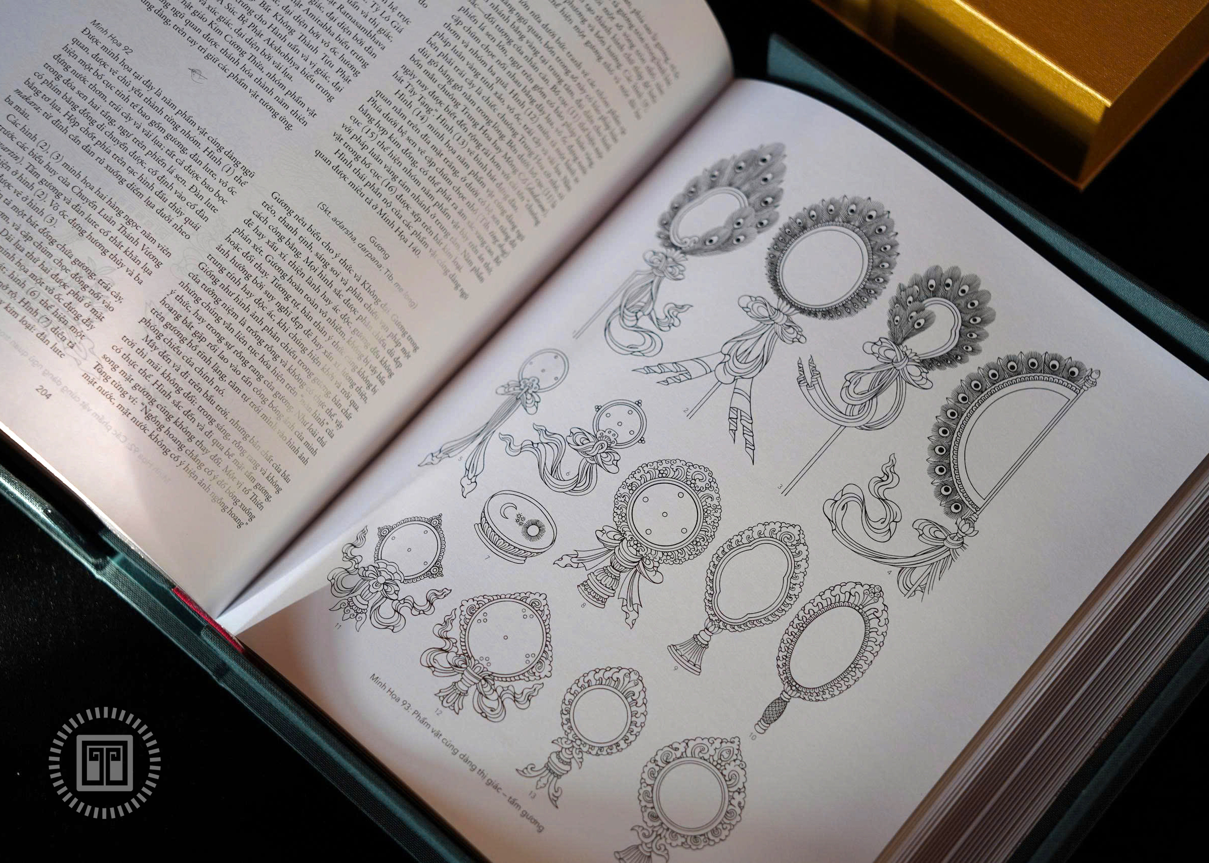 Bách Khoa Toàn Thư Biểu Tượng Và Hoa Văn Mật Tạng - Ấn Bản Giới Hạn - Bìa Vải - Bản Có Hộp - Ảnh 11