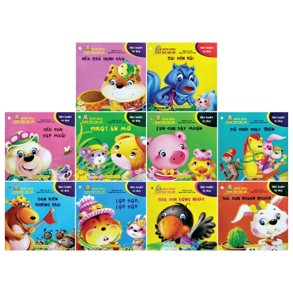 bách khoa toàn thư cho bé - rèn luyện tư duy (bộ 10 cuốn)