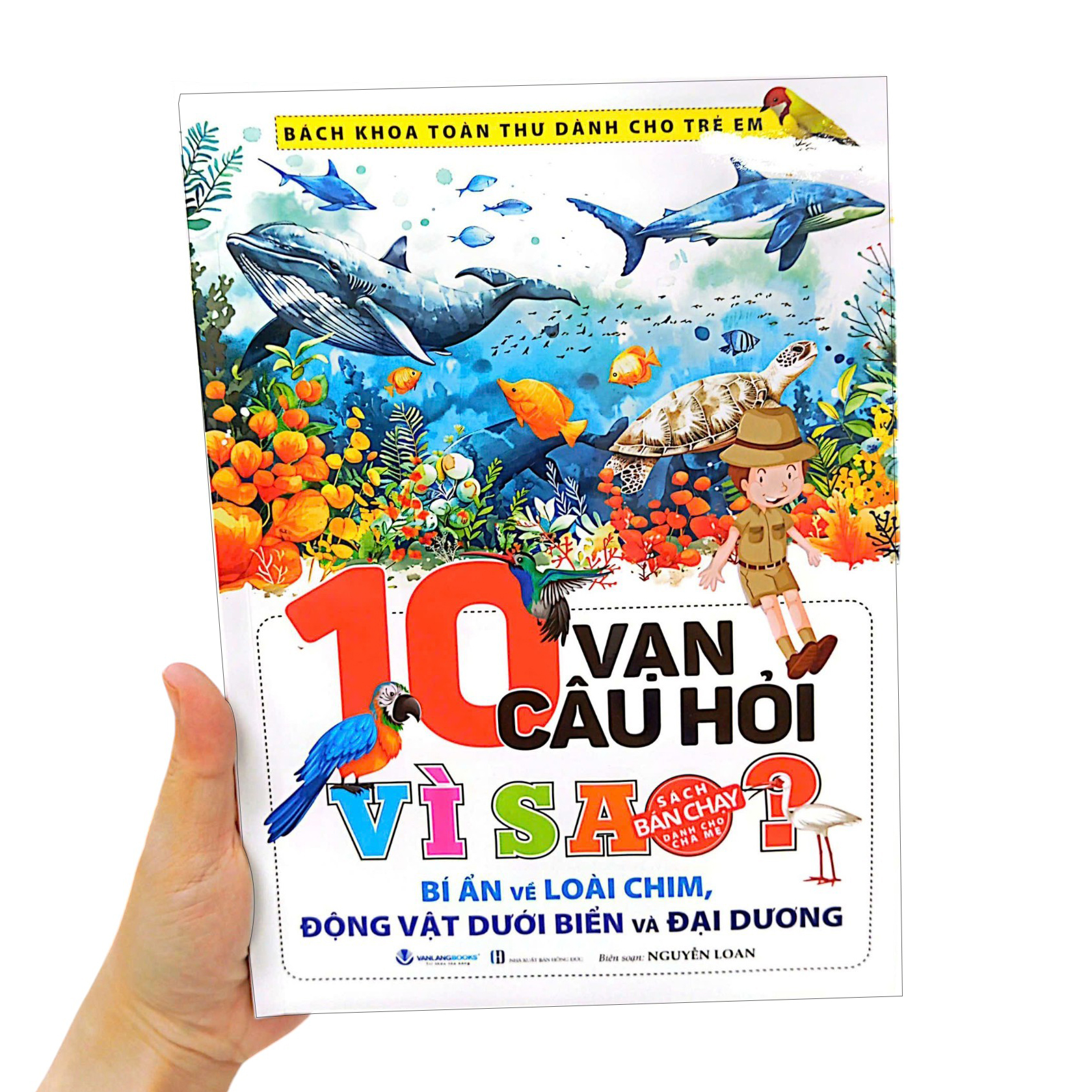 bách khoa toàn thư dành cho trẻ em - 10 vạn câu hỏi vì sao - bí ẩn về loài chim, động vật dưới biển và đại dương (tái bản 2024) - Ảnh 11