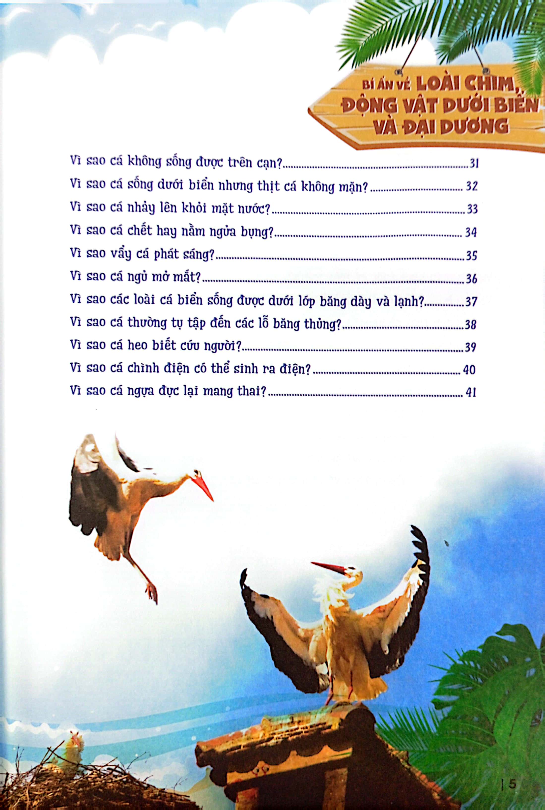 bách khoa toàn thư dành cho trẻ em - 10 vạn câu hỏi vì sao - bí ẩn về loài chim, động vật dưới biển và đại dương (tái bản 2024) - Ảnh 4