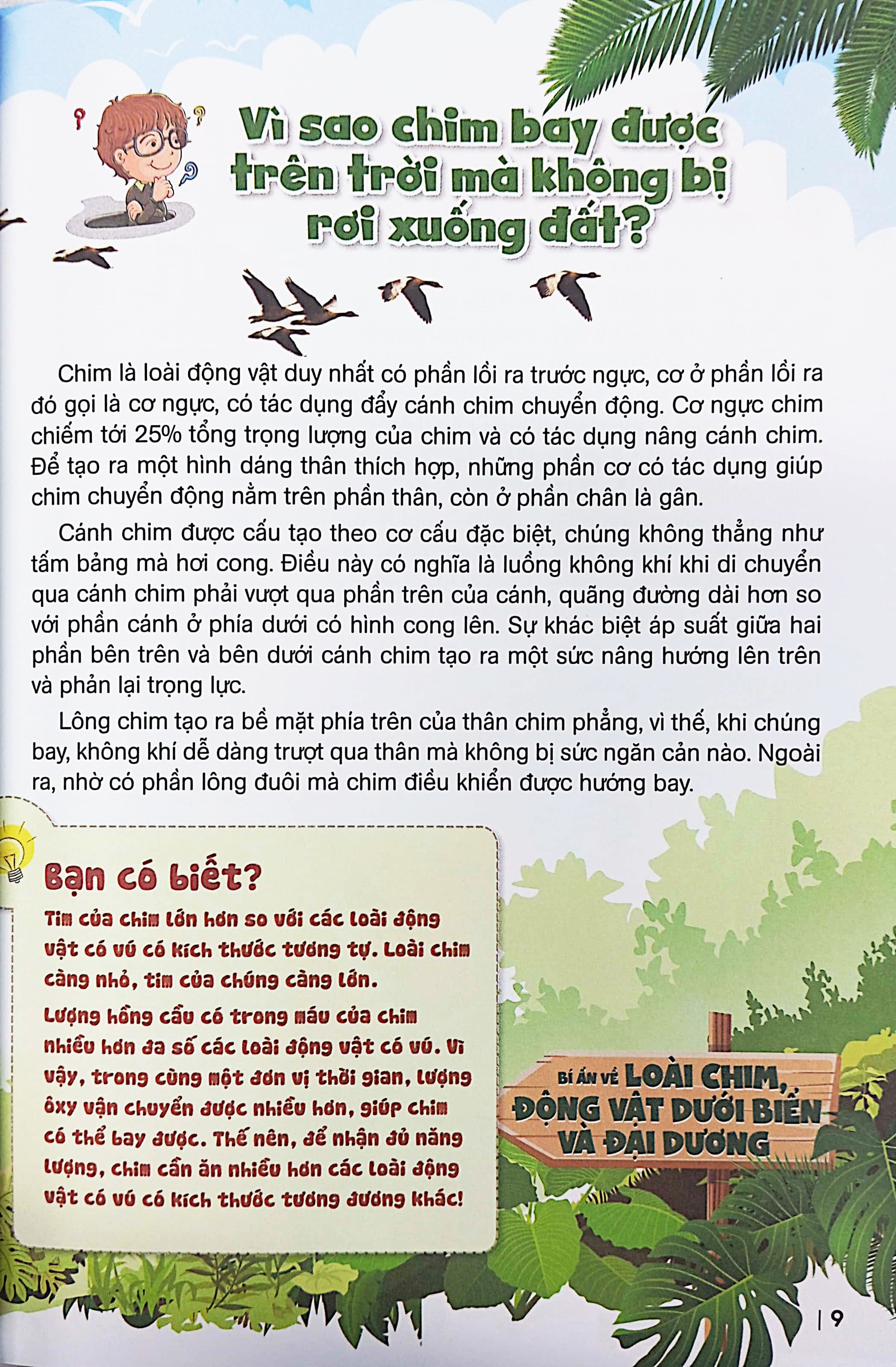 bách khoa toàn thư dành cho trẻ em - 10 vạn câu hỏi vì sao - bí ẩn về loài chim, động vật dưới biển và đại dương (tái bản 2024) - Ảnh 6