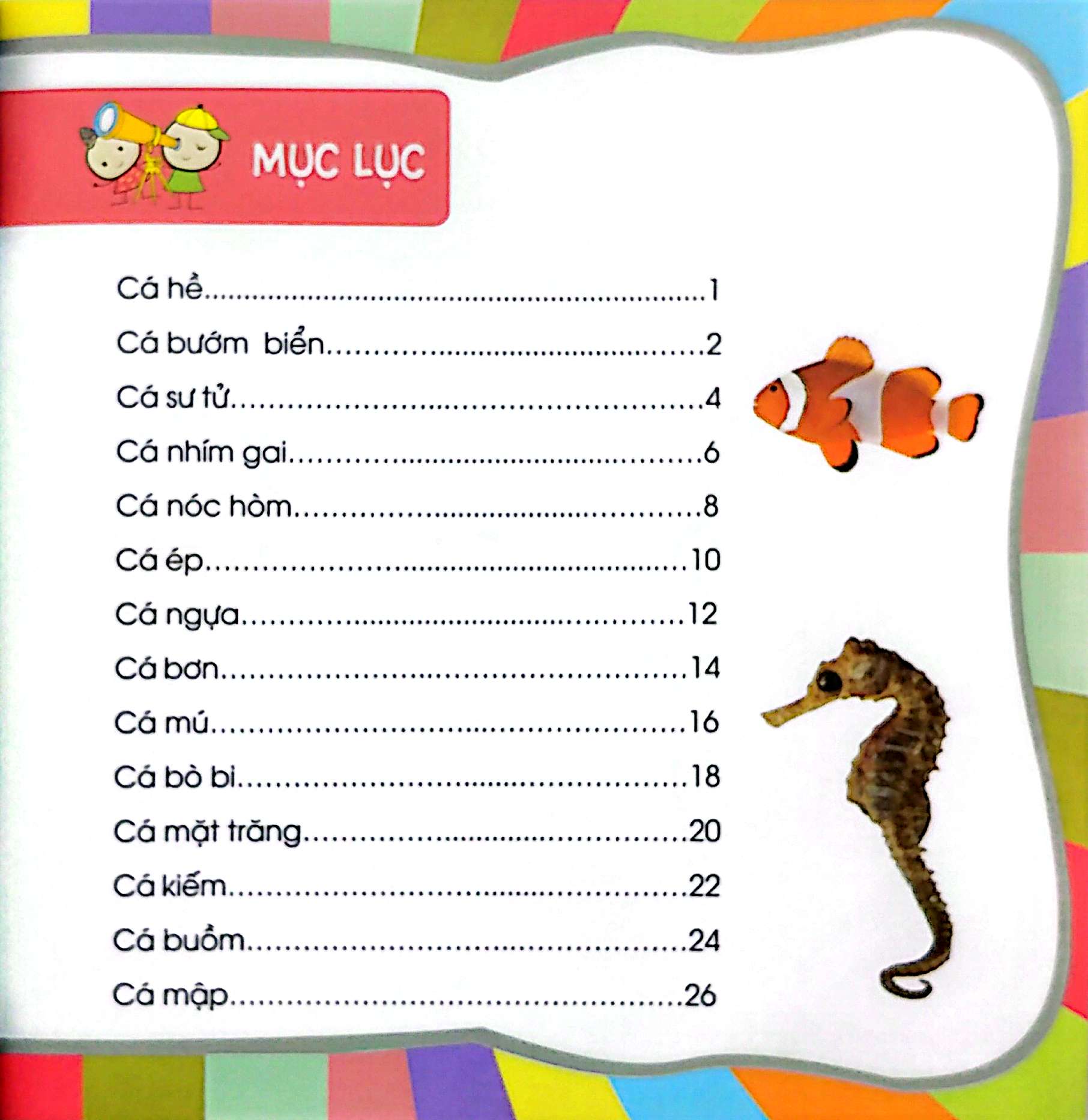 bách khoa toàn thư nhỏ - các loài cá ngũ sắc - Ảnh 3