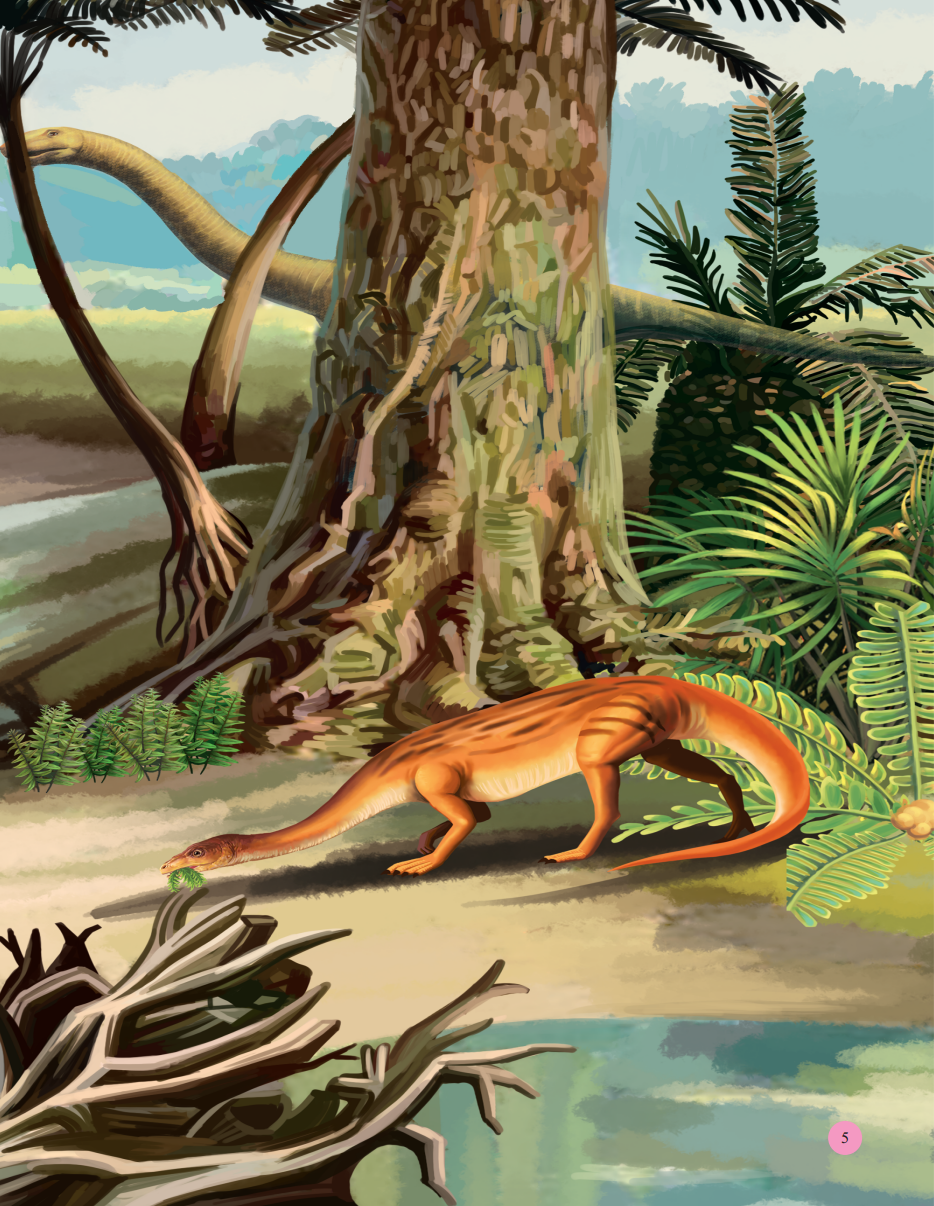 bách khoa toàn thư tìm hiểu về trái đất - vương quốc khủng long (tái bản 2023) - Ảnh 6