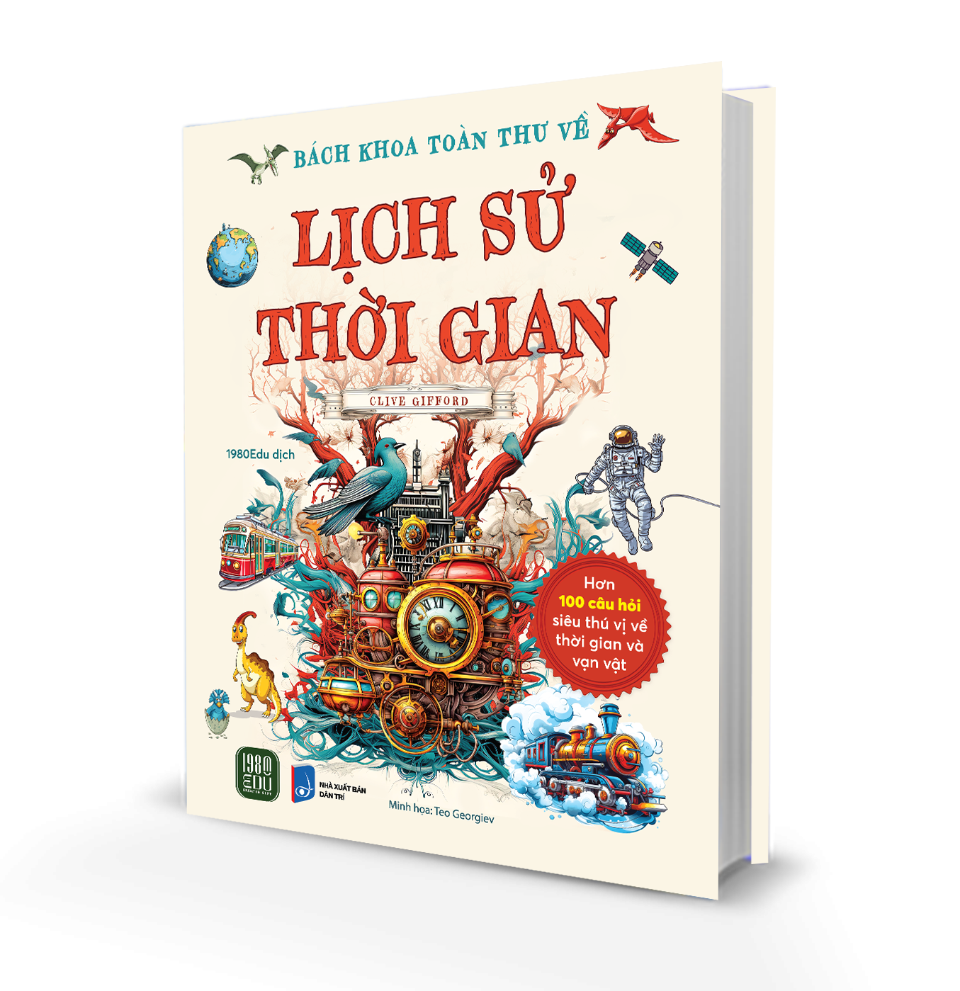 bách khoa toàn thư về lịch sử thời gian - bìa cứng - Ảnh 3
