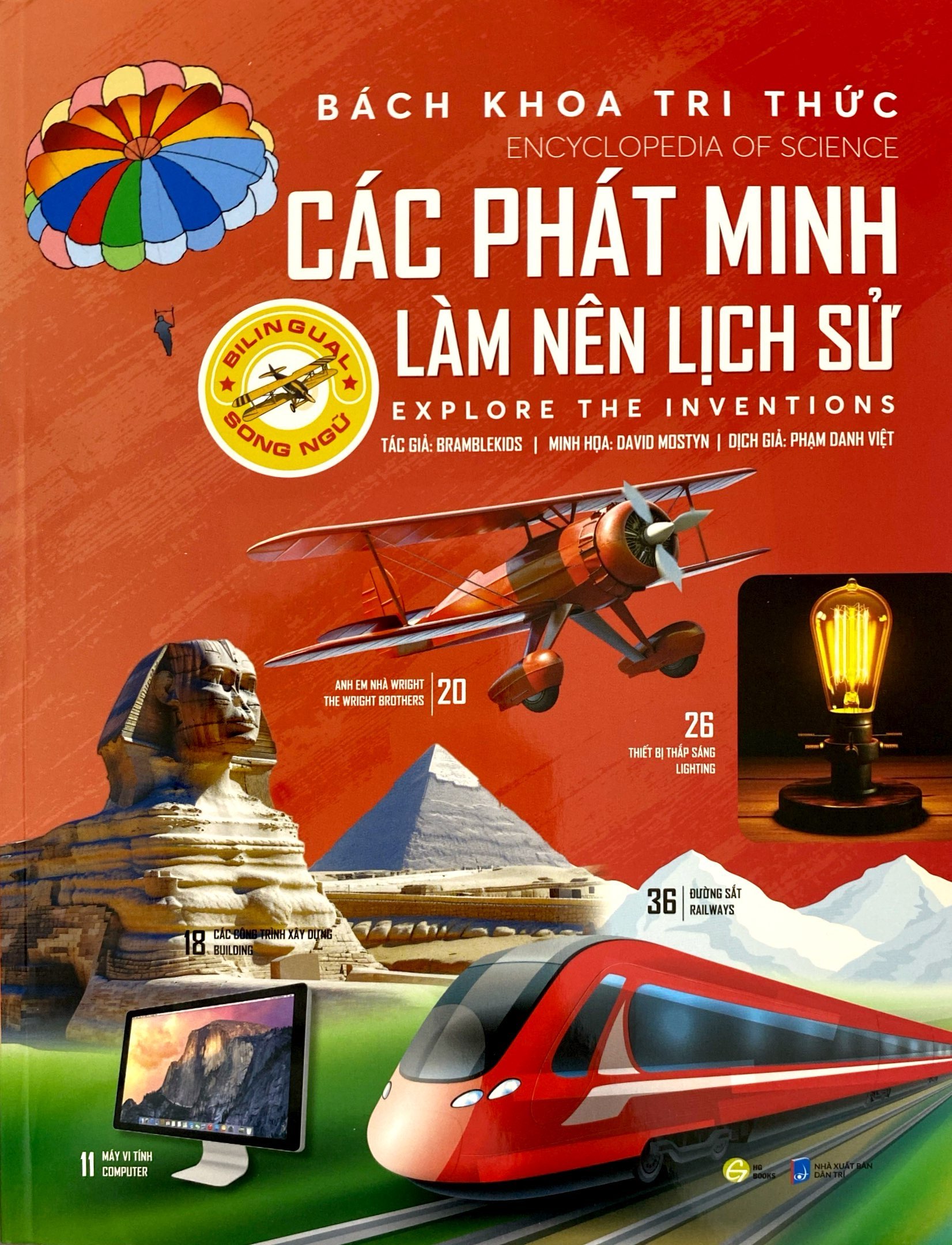 bách khoa tri thức - các phát minh làm nên lịch sử - explore the inventions (song ngữ) - Ảnh 2