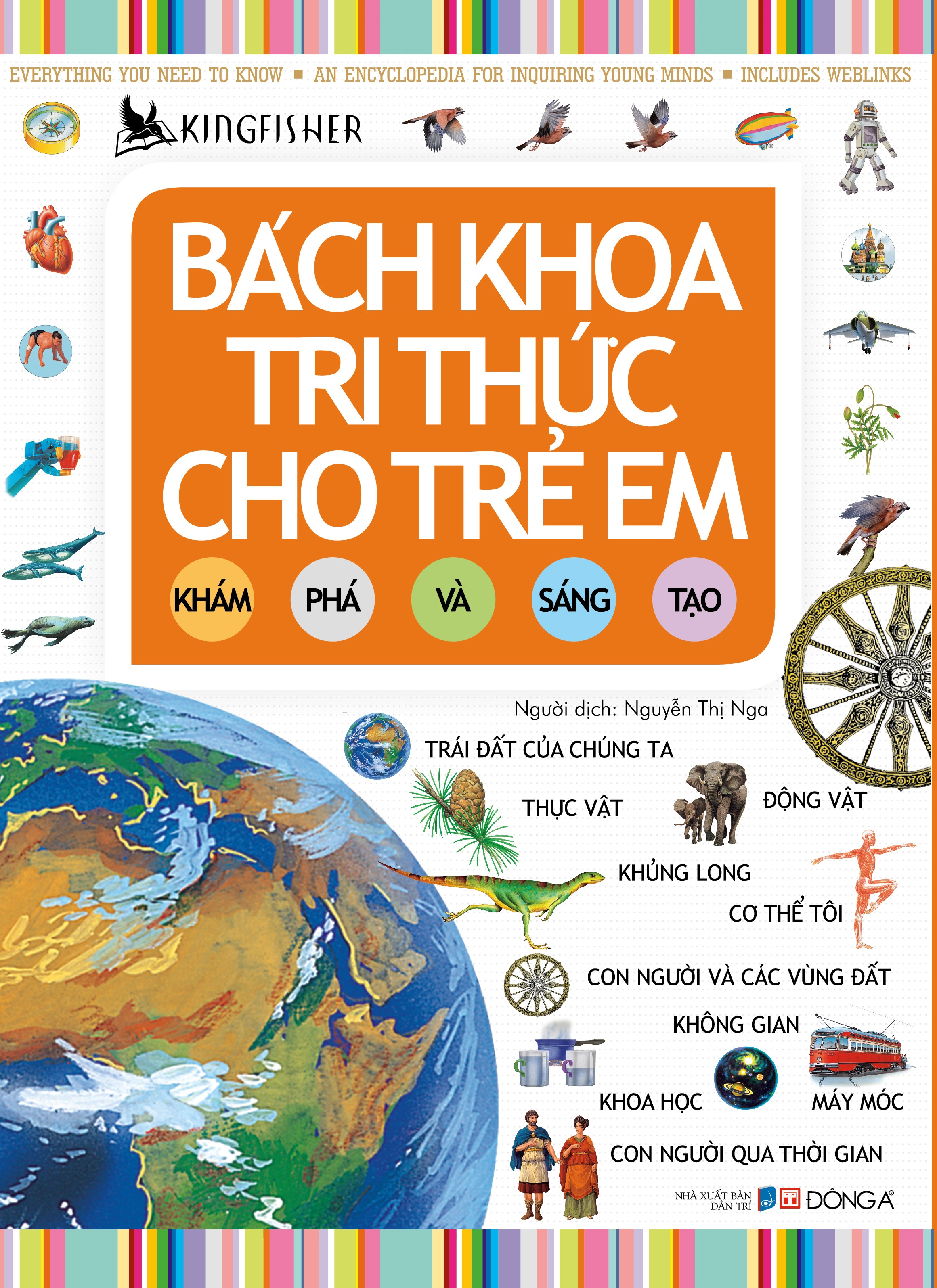 bách khoa tri thức cho trẻ em - khám phá và sáng tạo - Ảnh 2