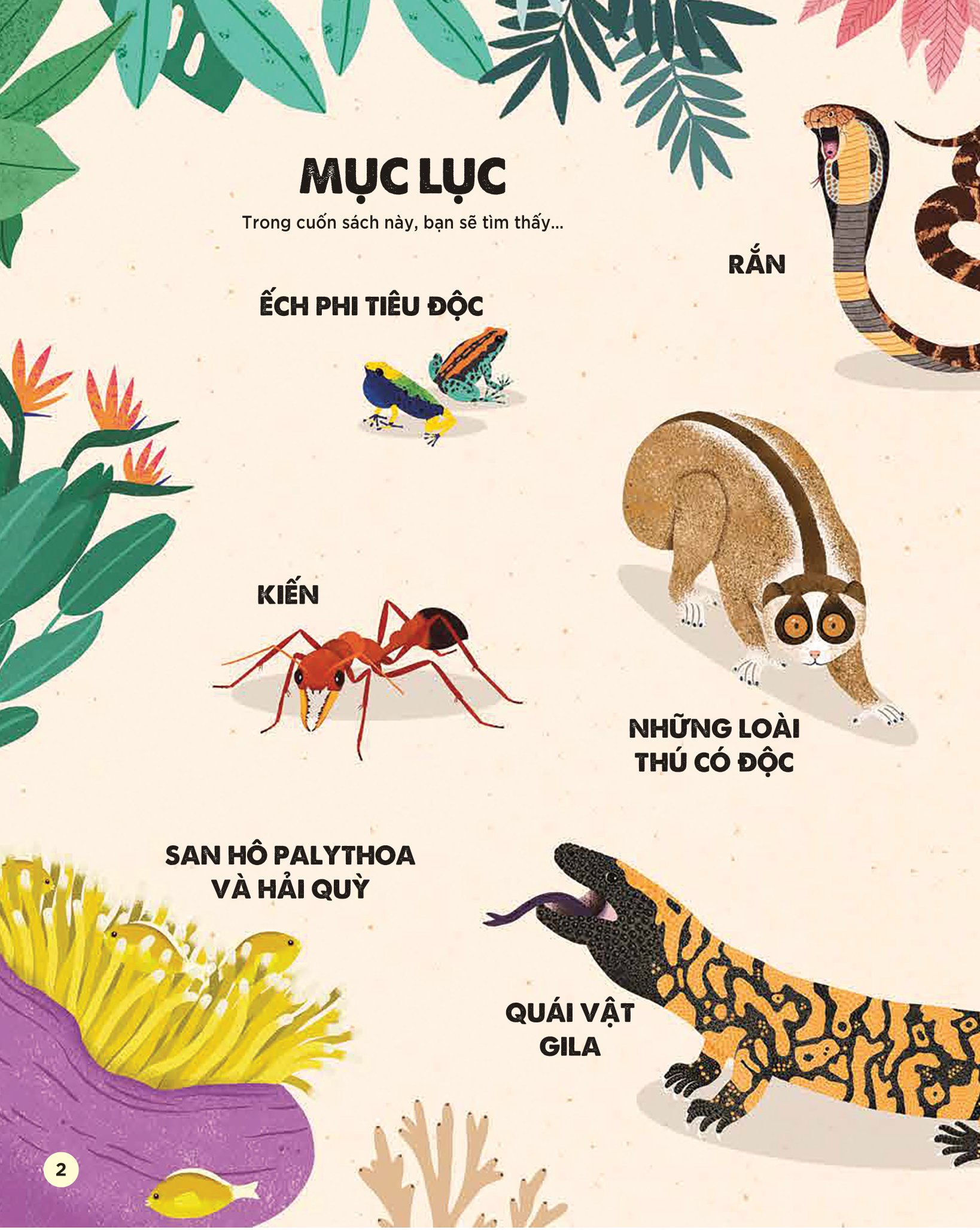 bách khoa tri thức dành cho trẻ em - các sinh vật cực độc trên trái đất - Ảnh 3