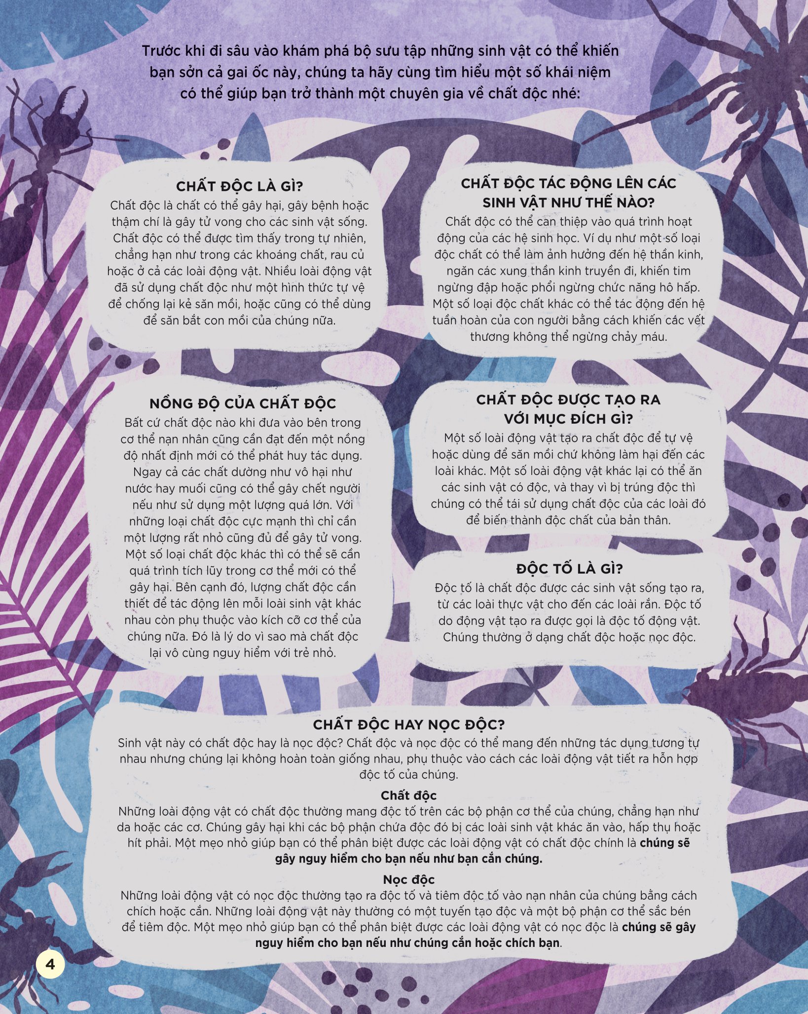 bách khoa tri thức dành cho trẻ em - các sinh vật cực độc trên trái đất - Ảnh 5
